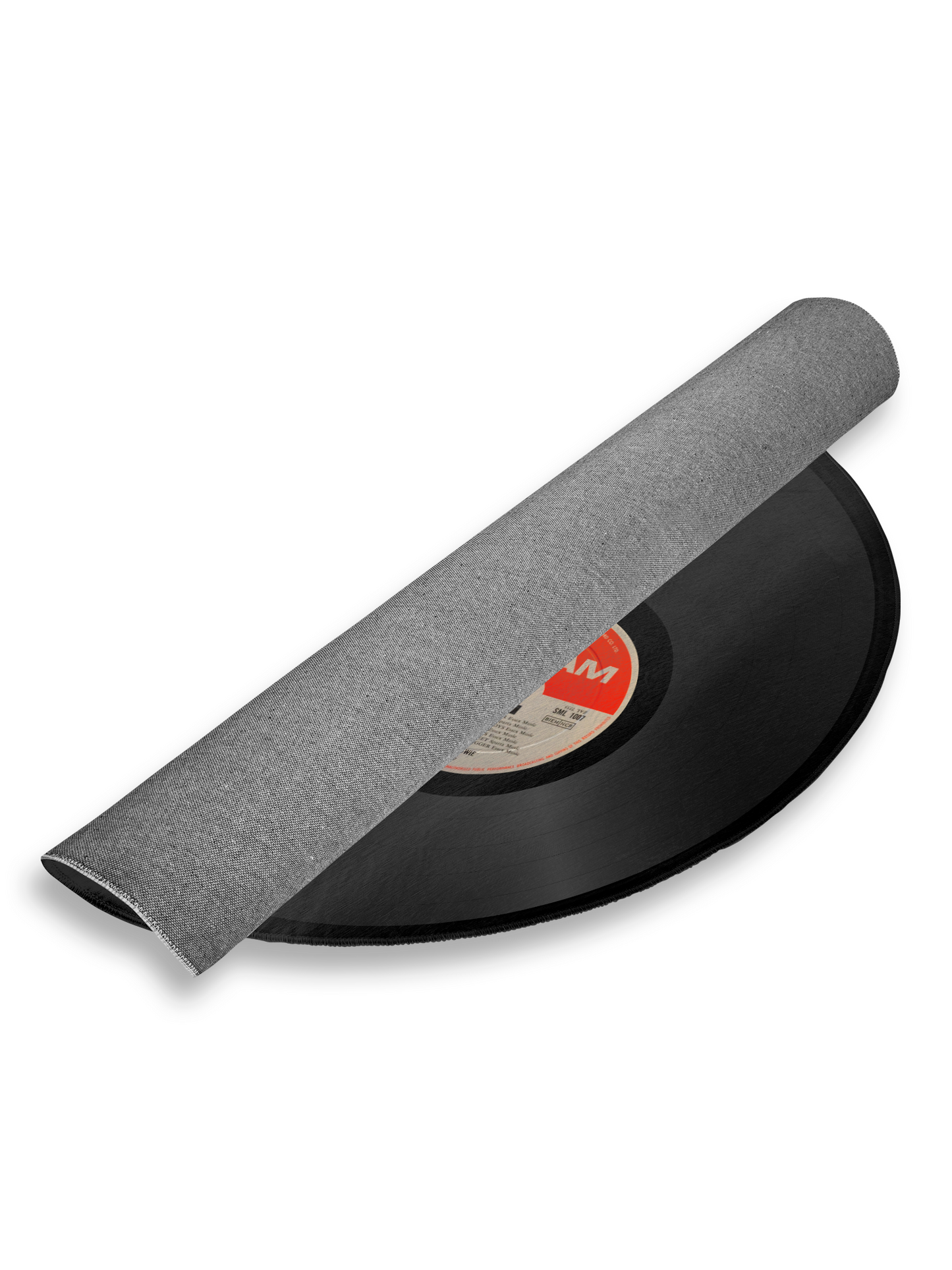 Area Rug Vinyl - David Bowie Deram AOP with Area Rug round