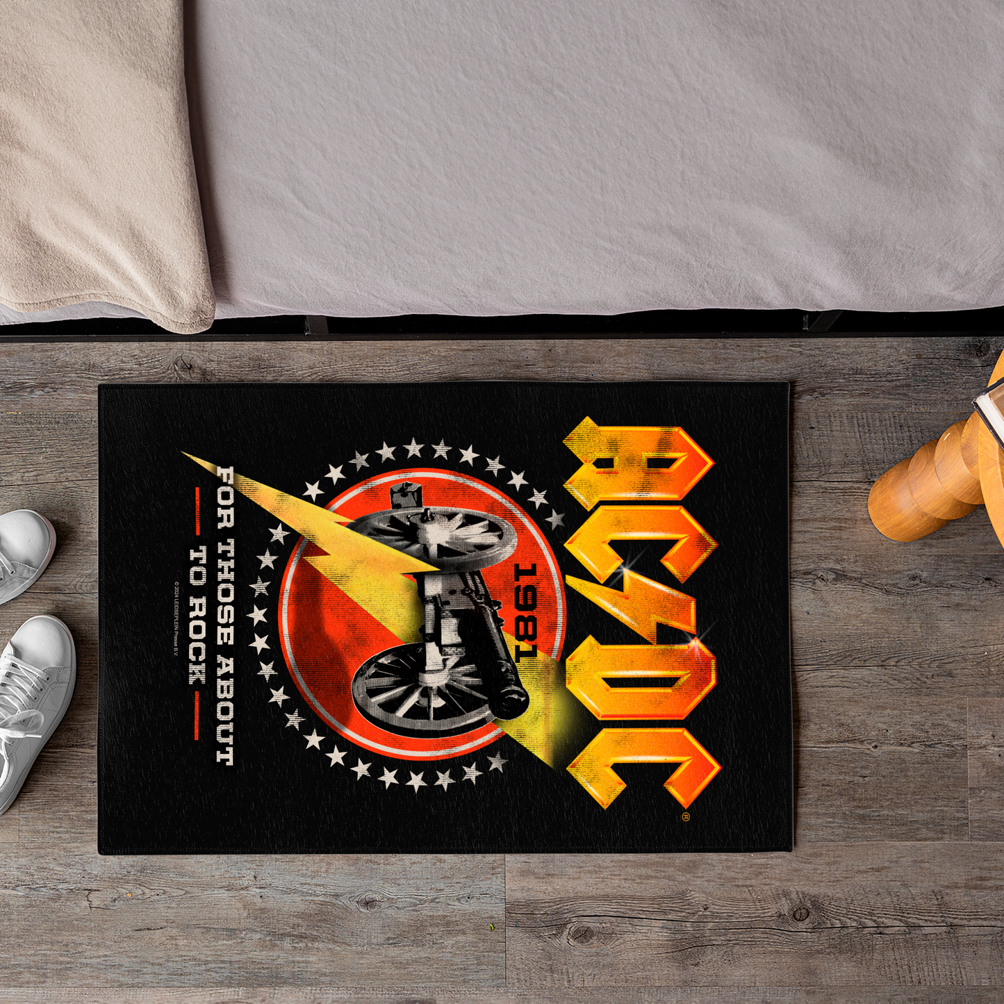 ACDC For Those About To Rock 1981 Area Rug