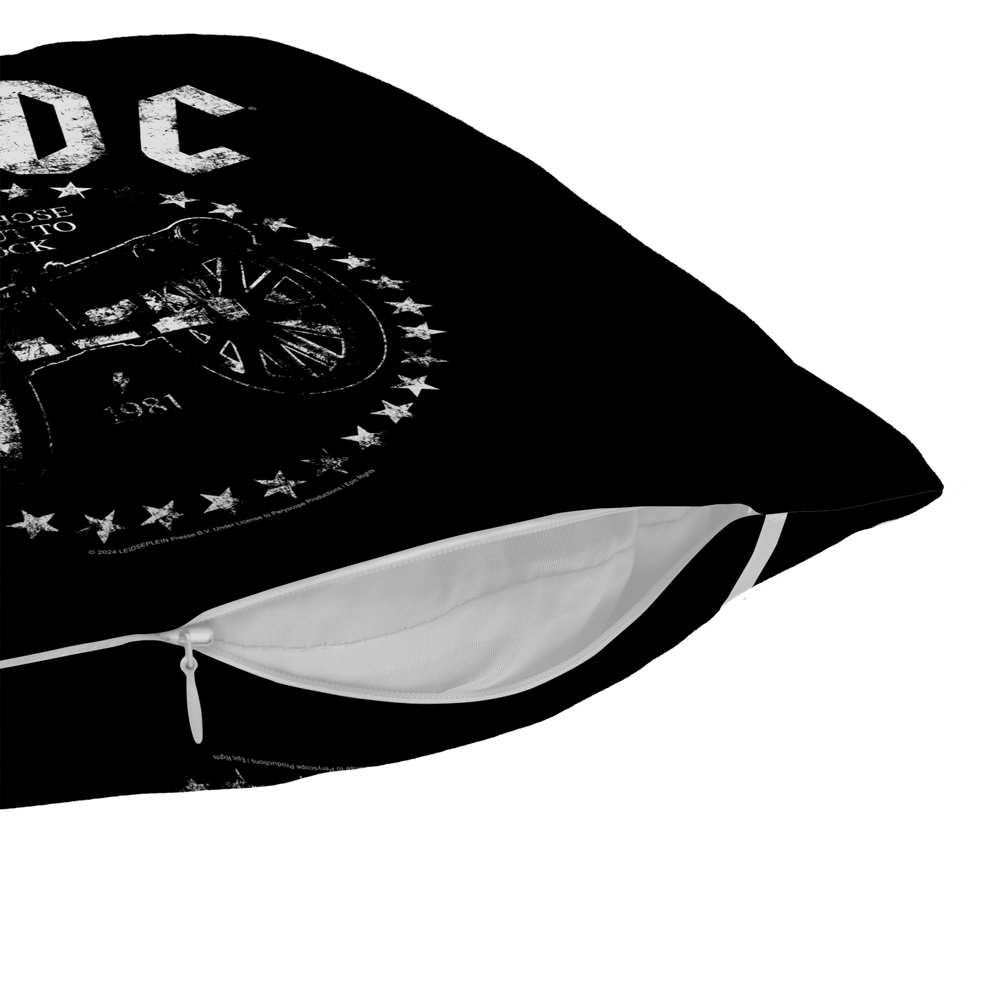 ACDC We Salute You Cannon Pillow