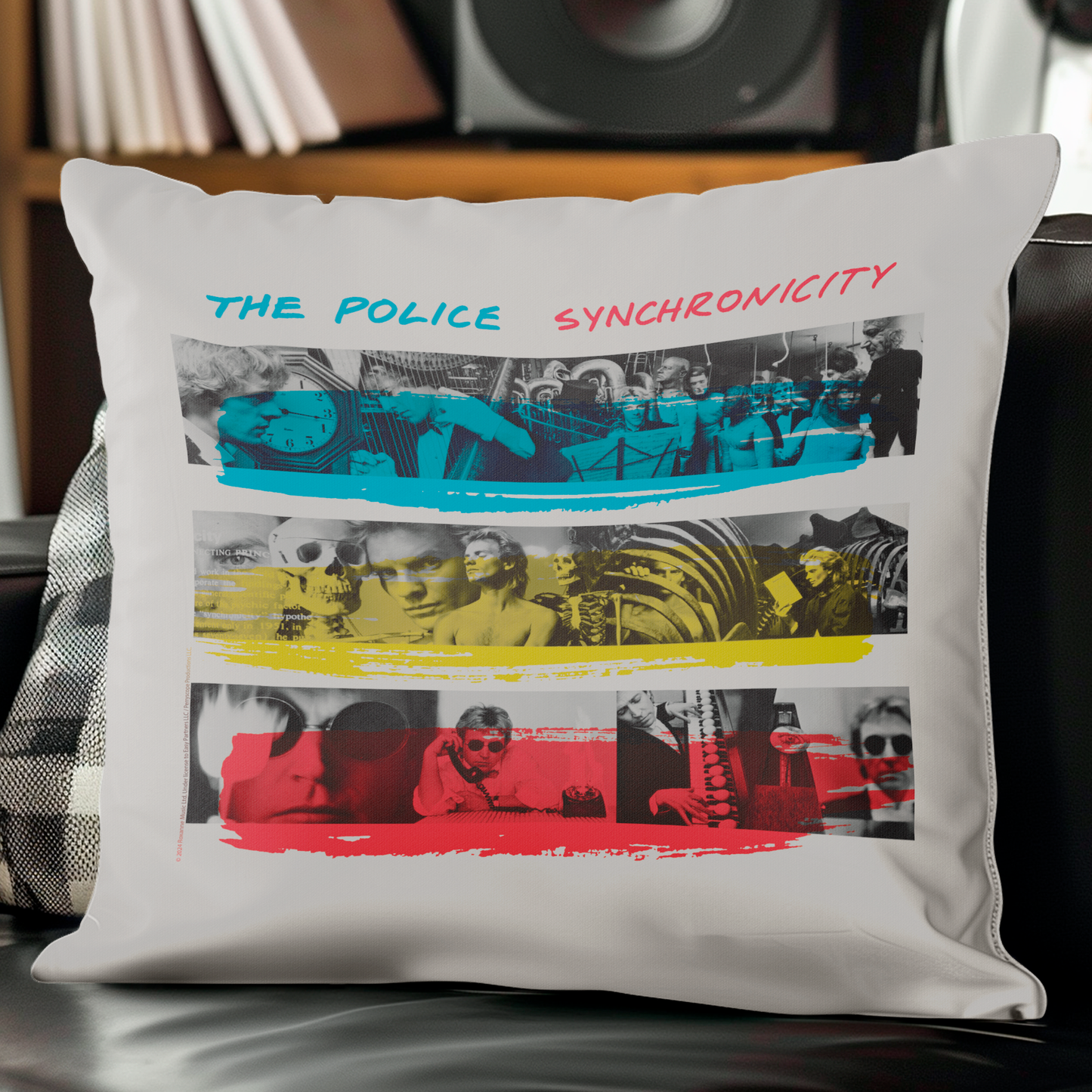 The Police Synchronicity and The Police Synchronicity with Pillow square