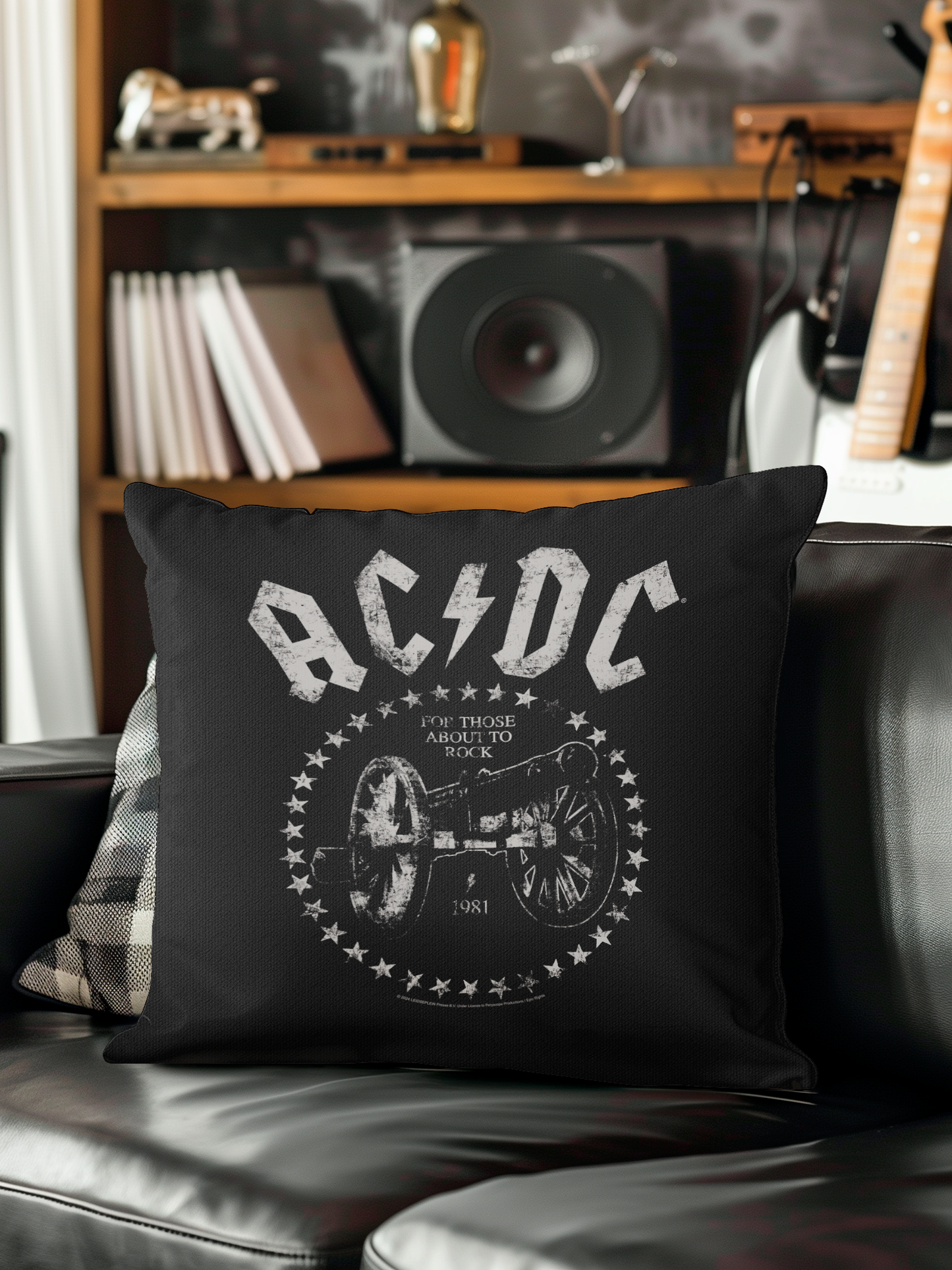 ACDC We Salute You Cannon Pillow