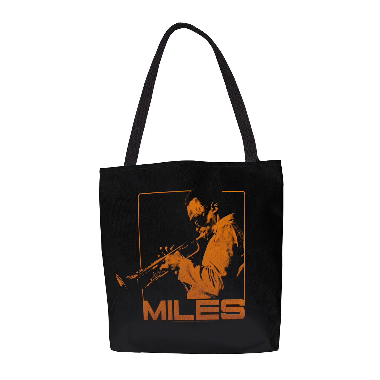 Miles Davis Orange Square and Miles Davis Orange Square with Tote Bag