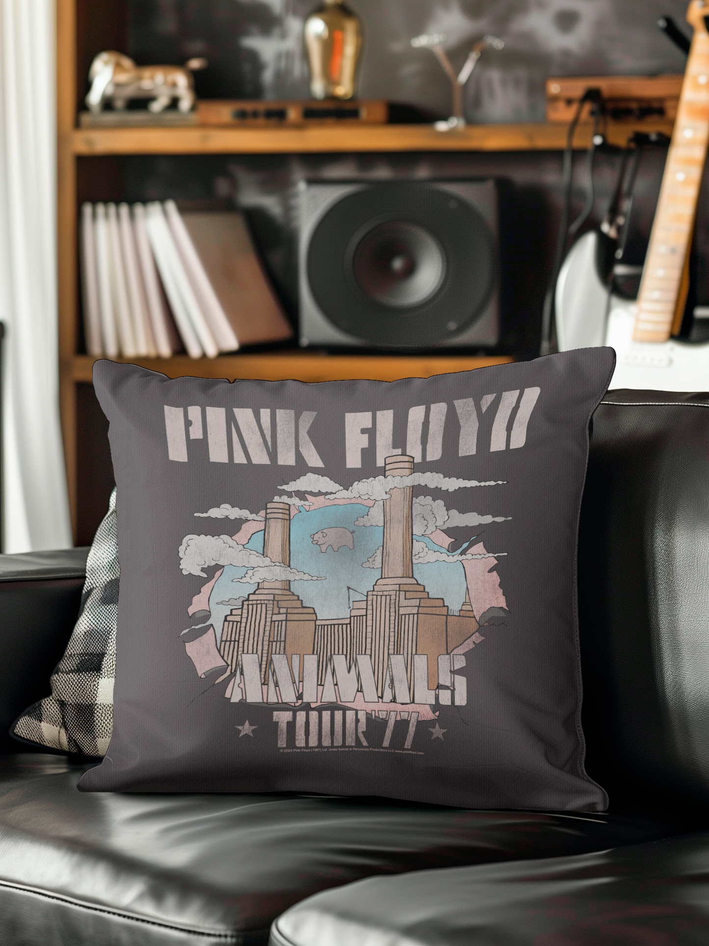 Pink Floyd Animal Factory Pillow