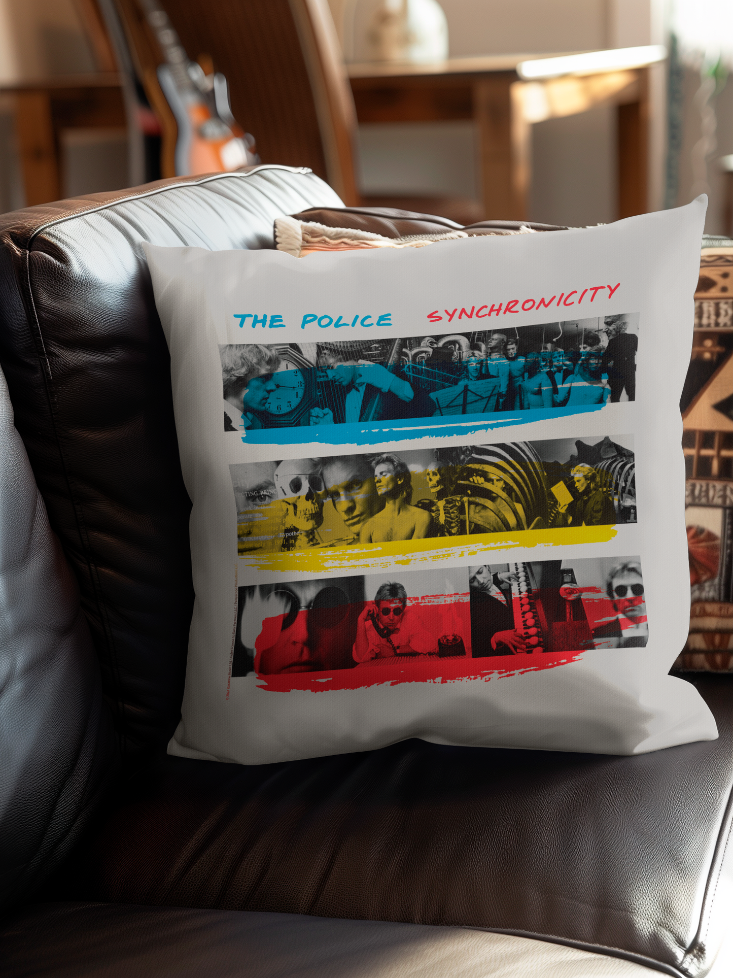 The Police Synchronicity and The Police Synchronicity with Pillow square