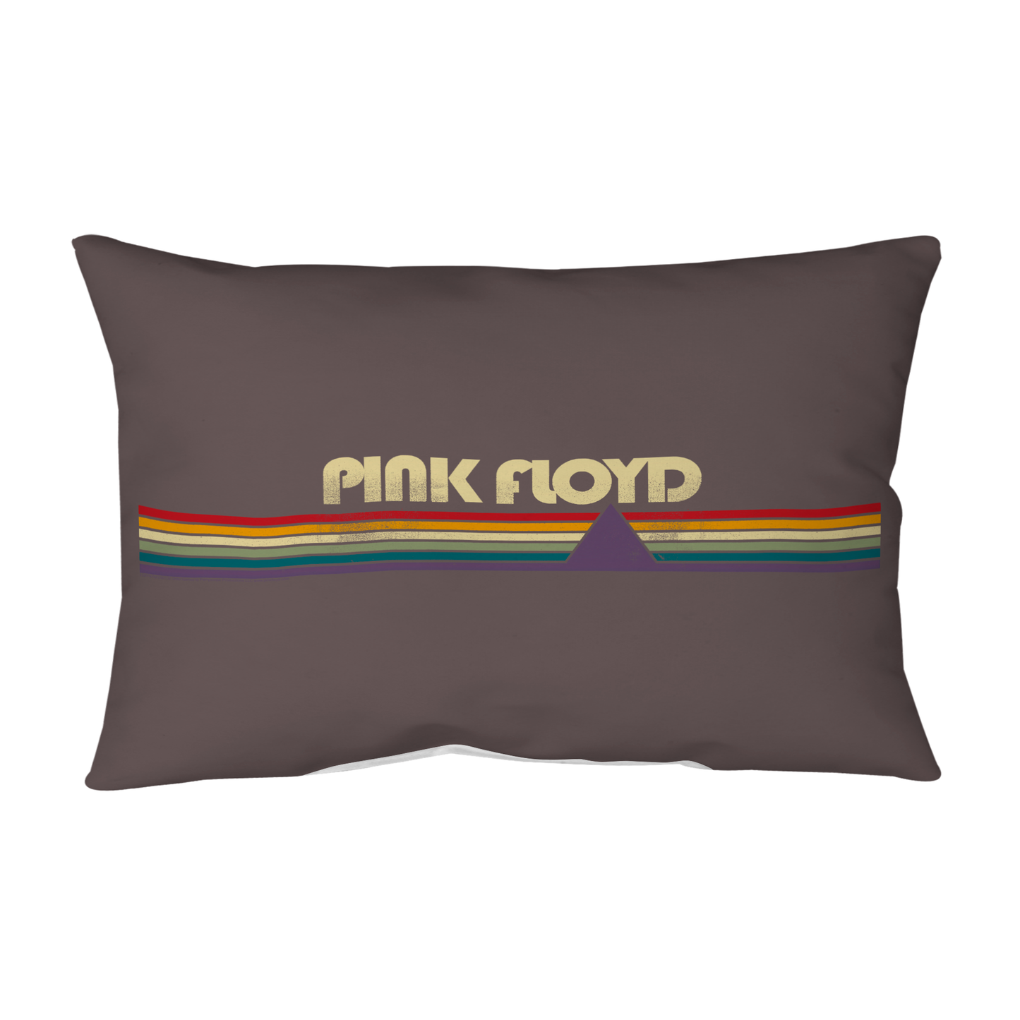 Pink Floyd Prism Retro Stripes Pillow