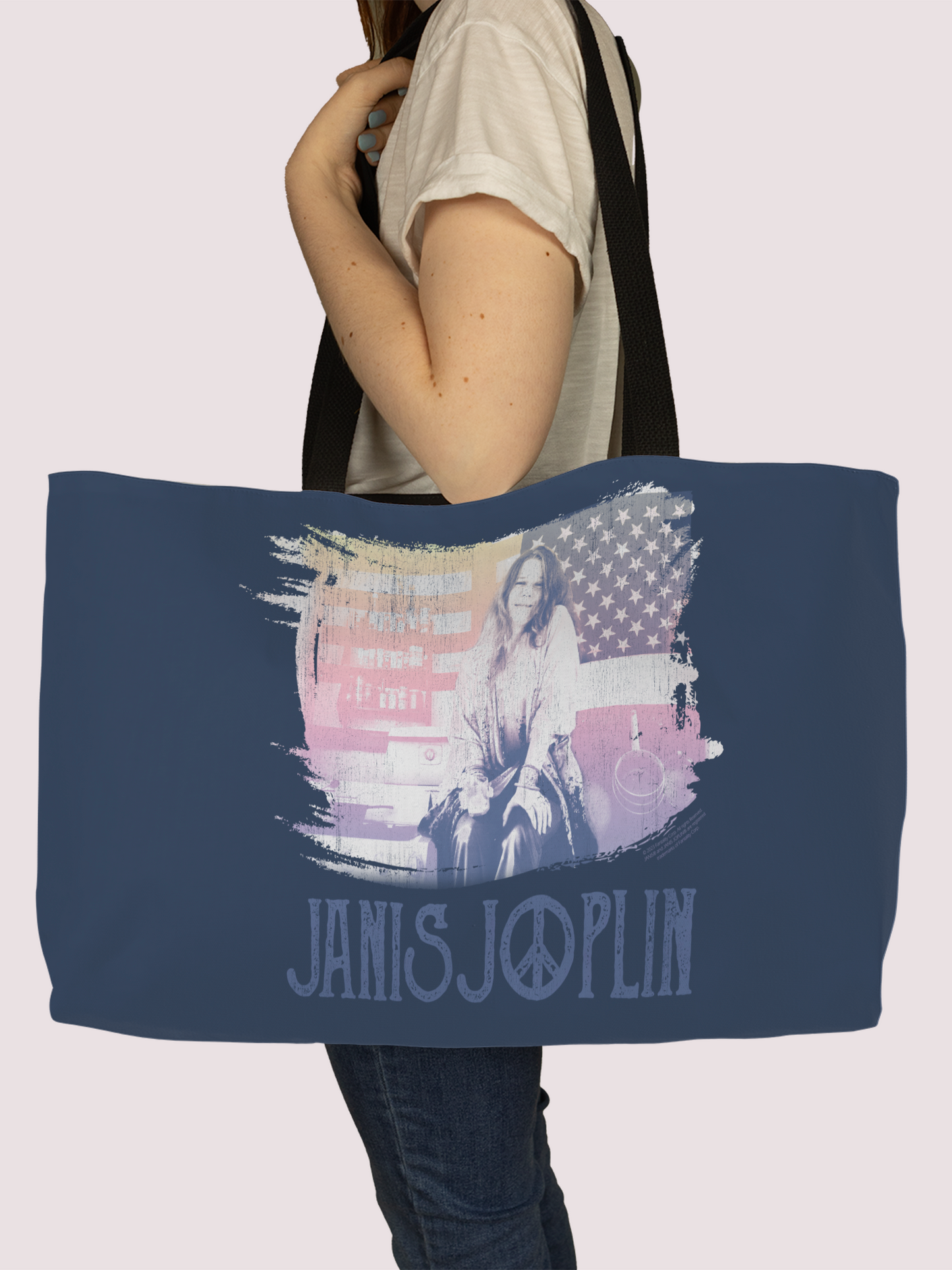 Janis Joplin Stove Flag and Stove Flag with Weekender Totebag