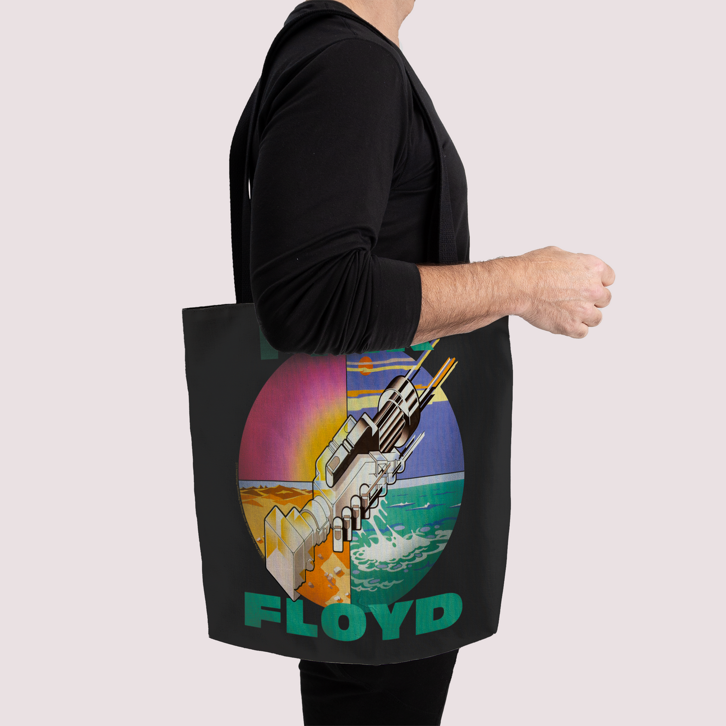 Pink Floyd Wish You Were Here AOP with Tote Bag