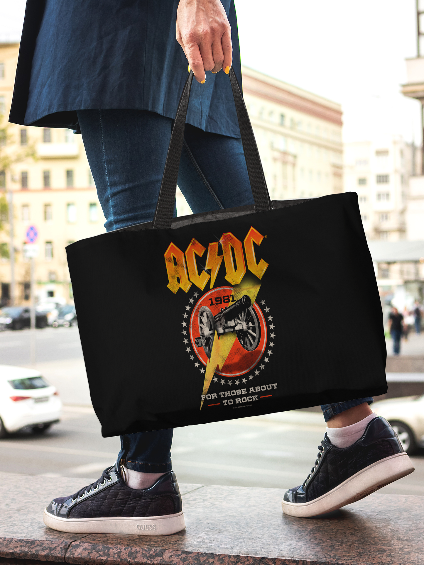 ACDC For Those About To Rock 1981 Weekender Totebag