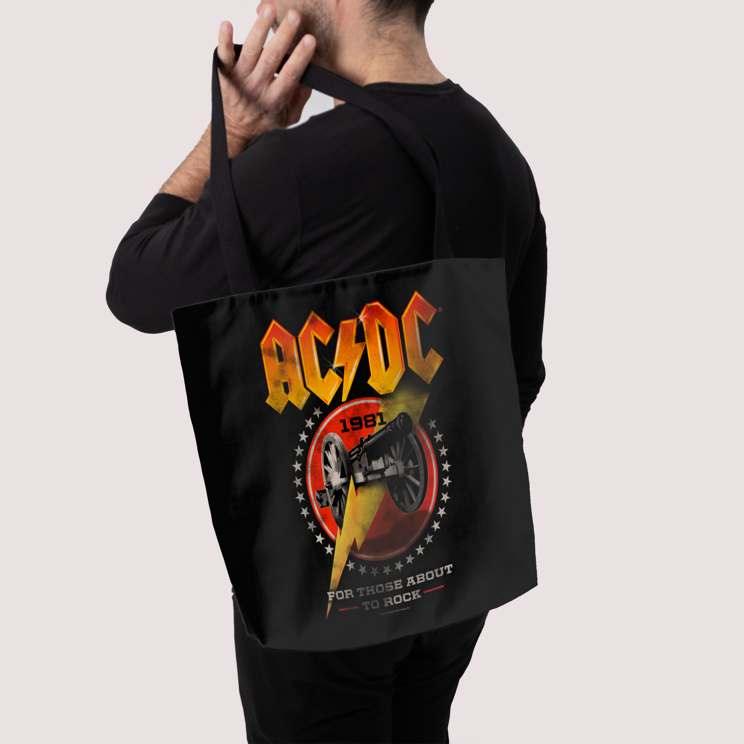 ACDC For Those About To Rock 1981 Tote Bag