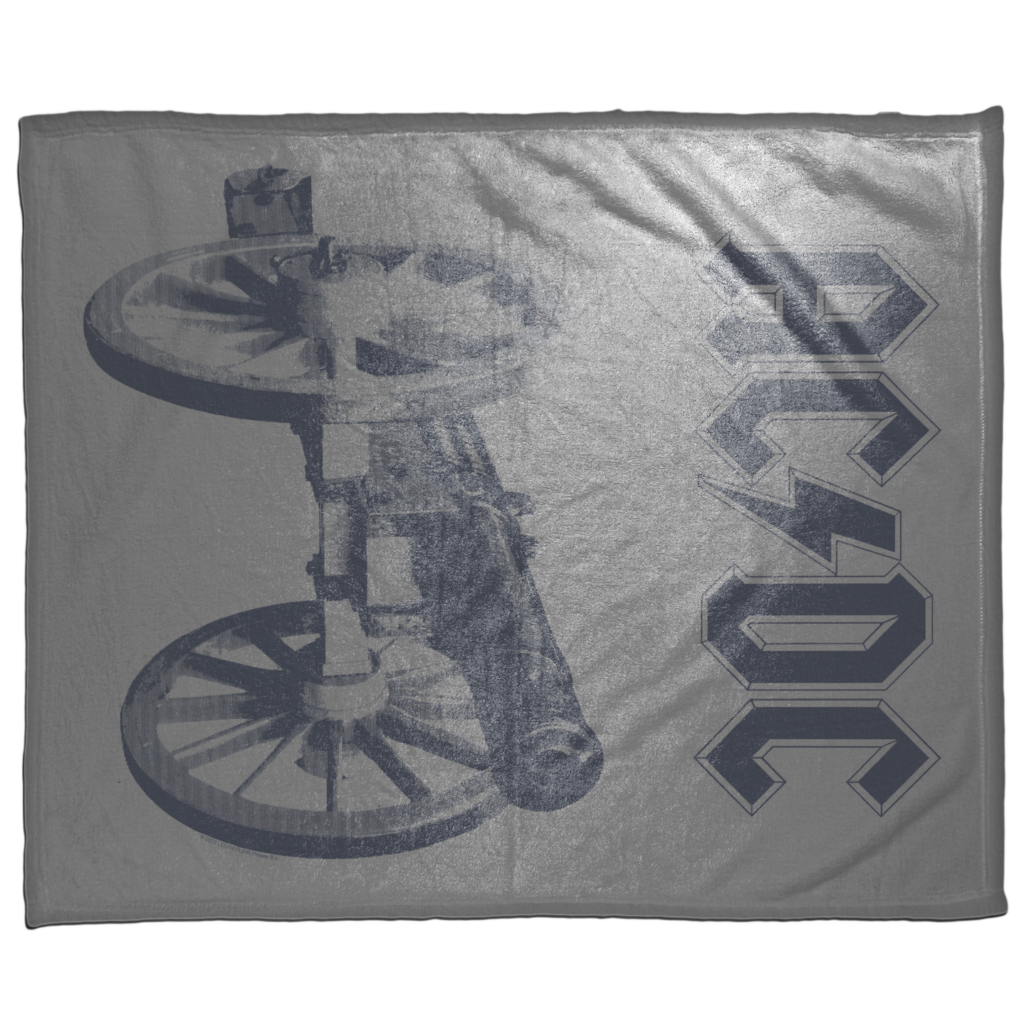 ACDC Cannon Tie Dye Fleece Blanket 50X60 Inches