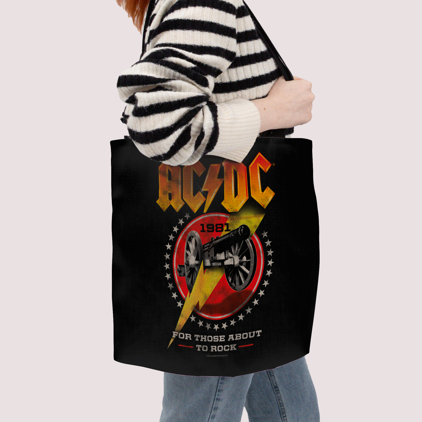 ACDC For Those About To Rock 1981 Tote Bag