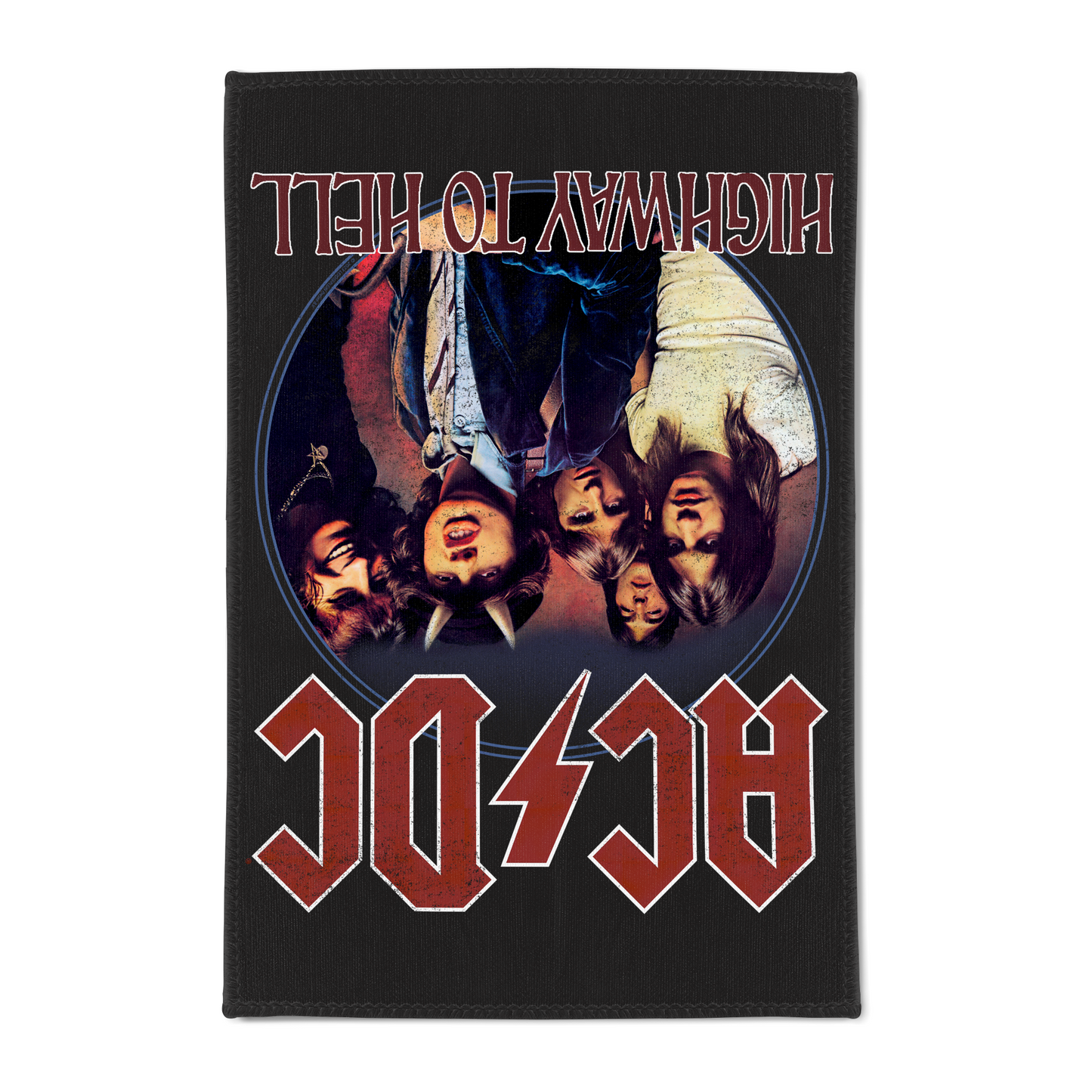 ACDC Highway To Hell Circle Area Rug