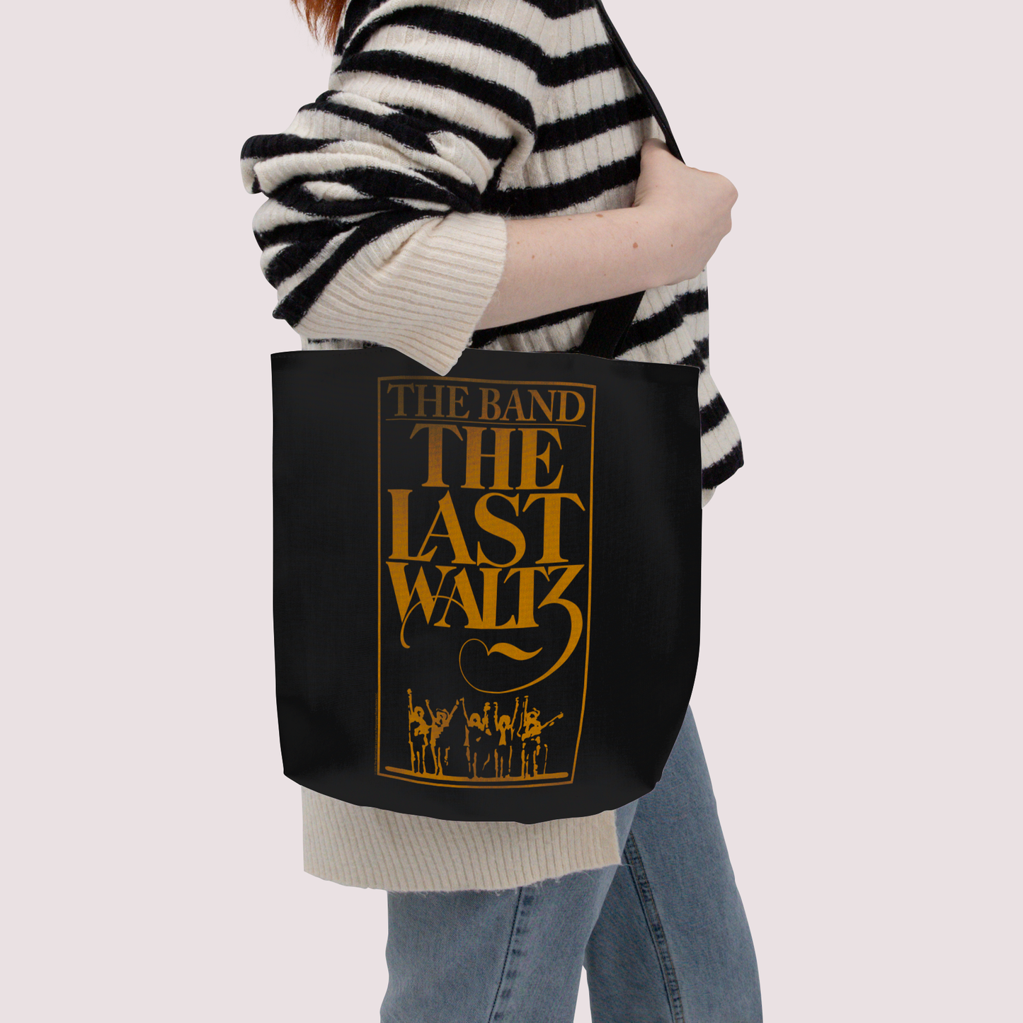 The Band The Last Waltz Yellow Print with Tote Bag