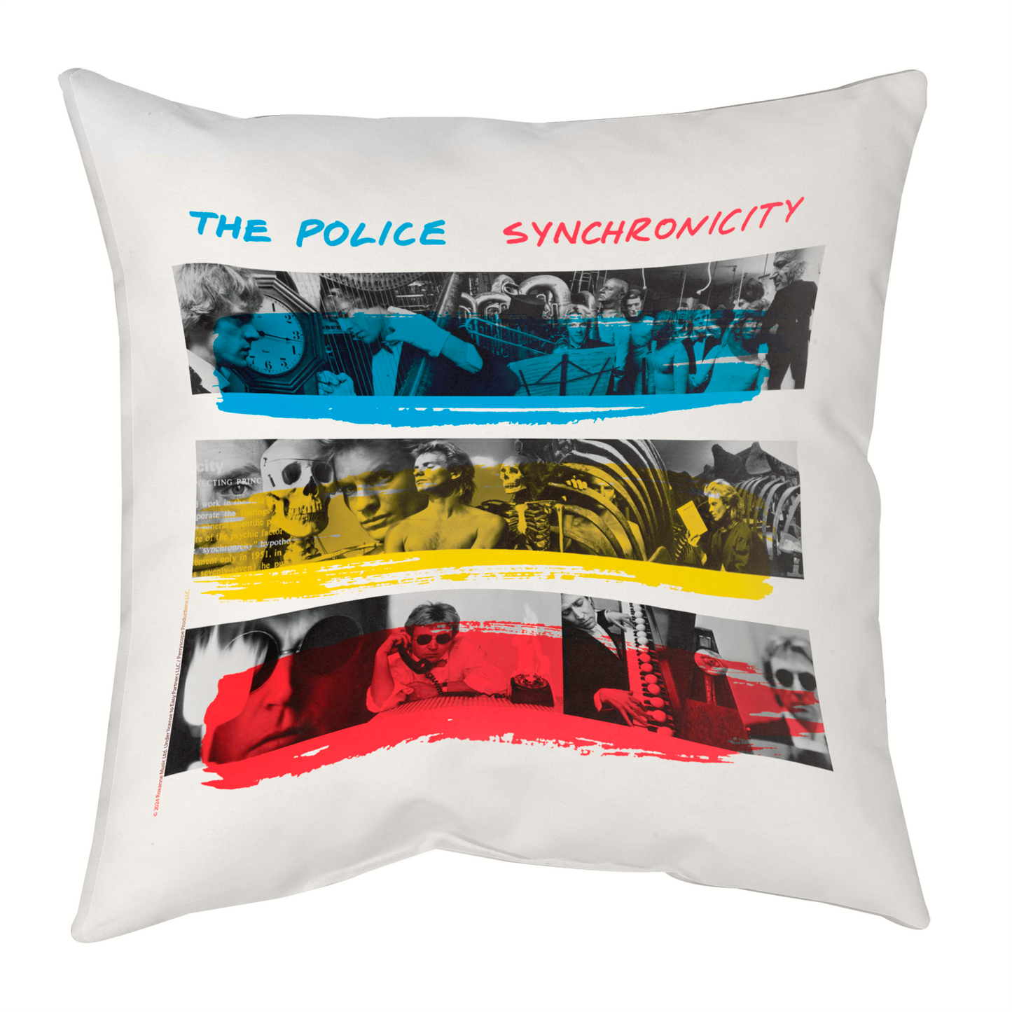 The Police Synchronicity and The Police Synchronicity with Pillow square