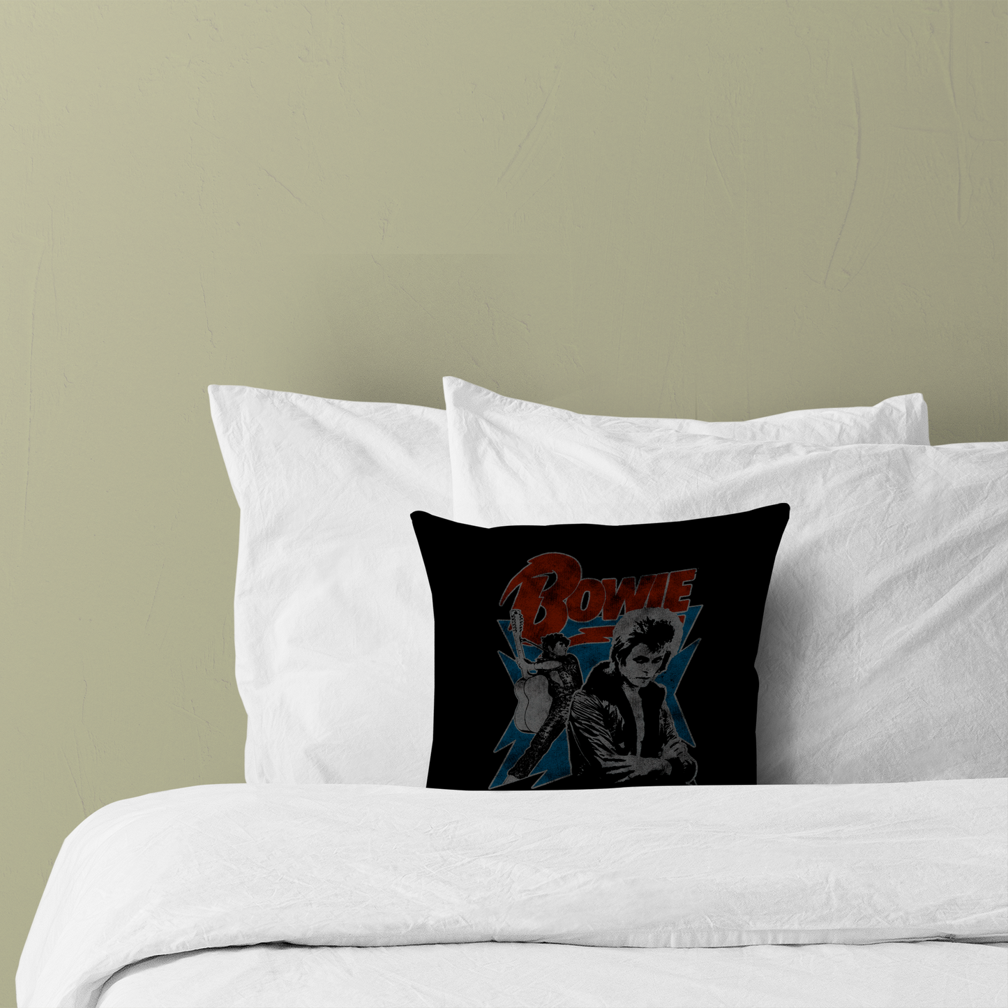 David Bowie Tour 72 Pillow