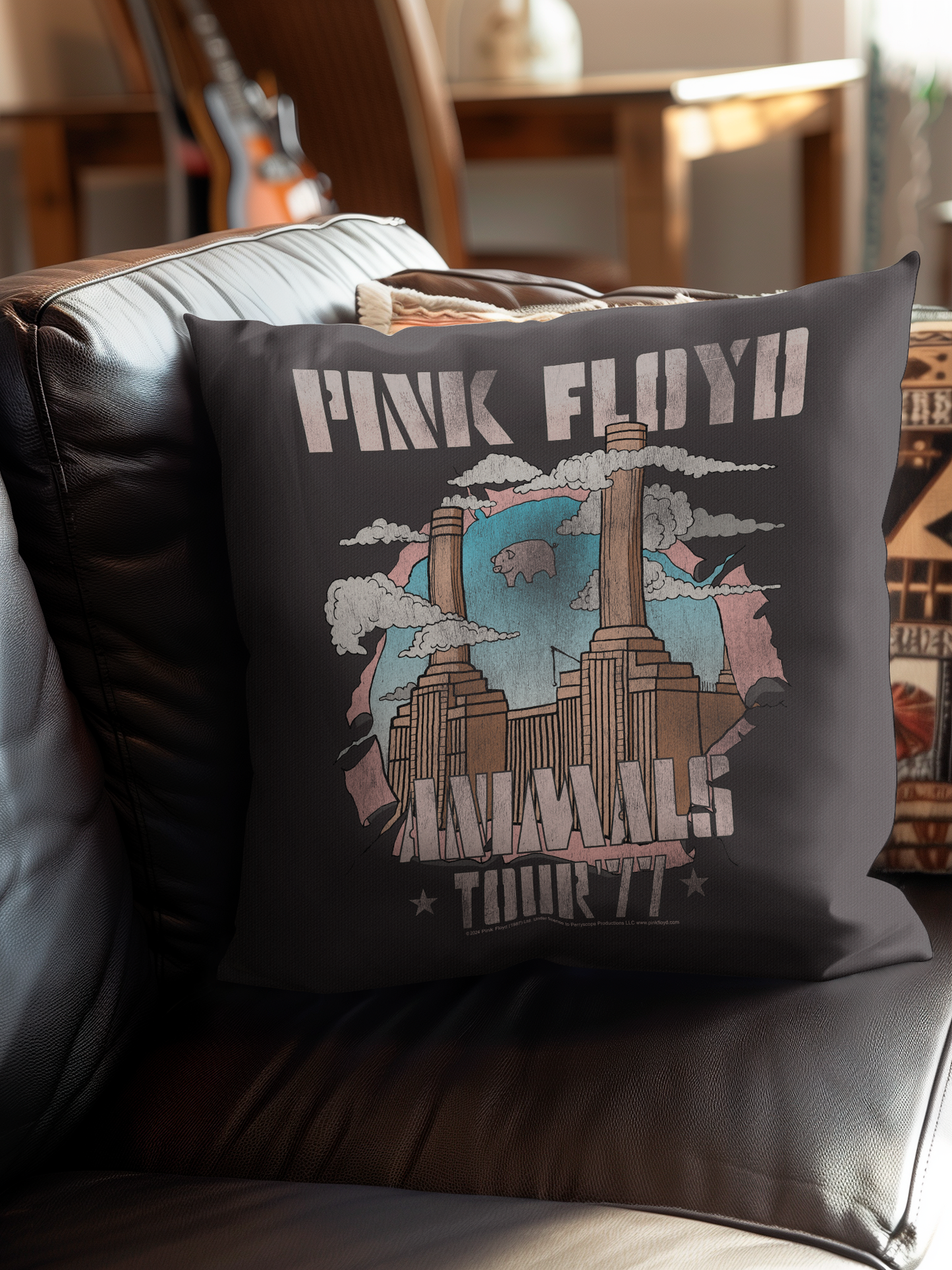 Pink Floyd Animal Factory Pillow