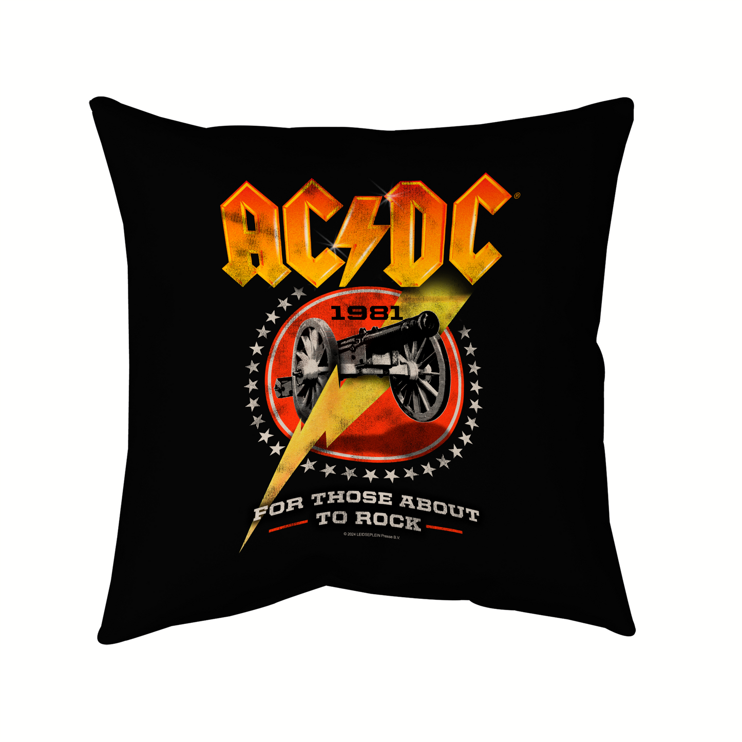 ACDC For Those About To Rock 1981 Pillow square