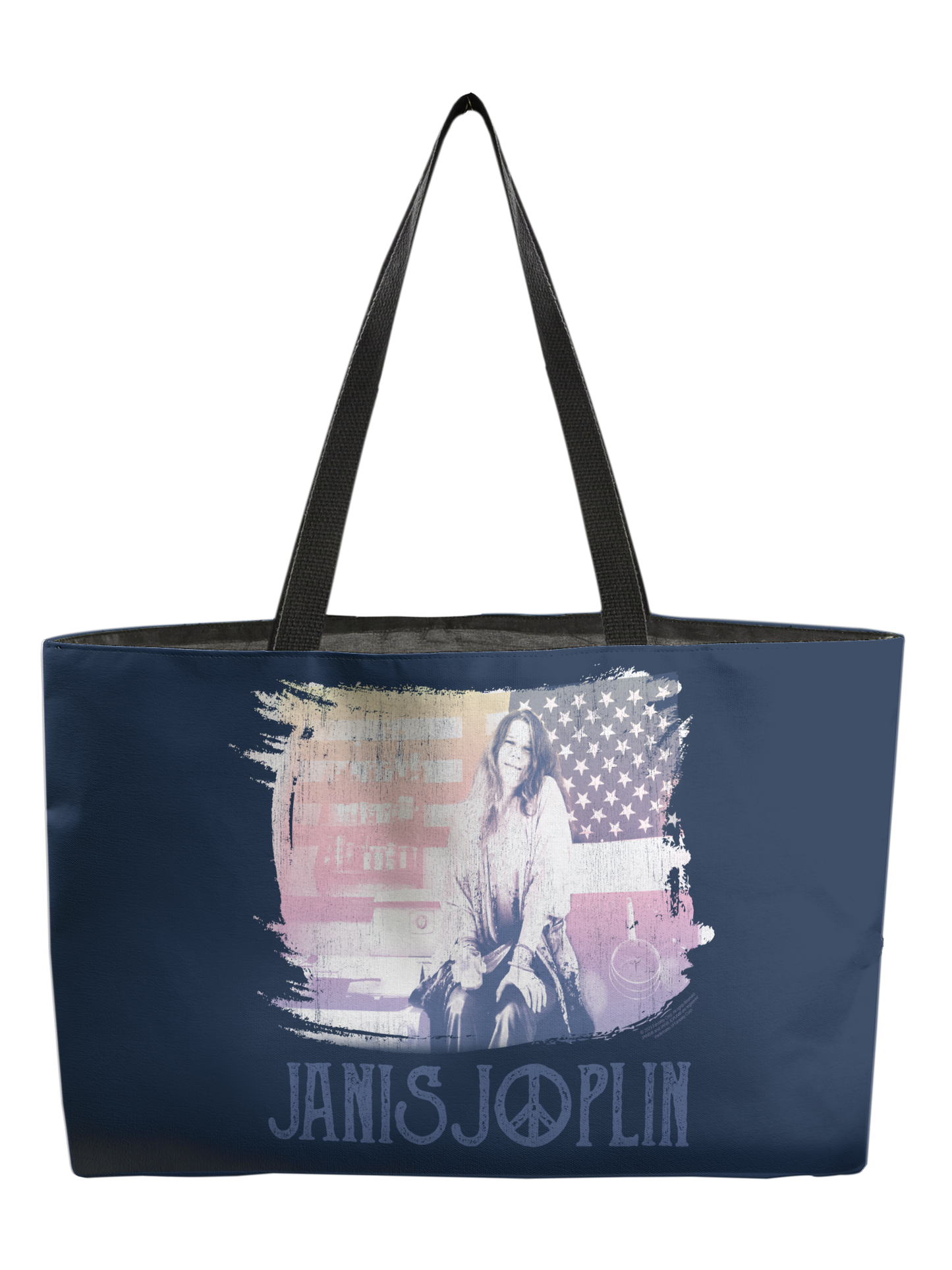 Janis Joplin Stove Flag and Stove Flag with Weekender Totebag