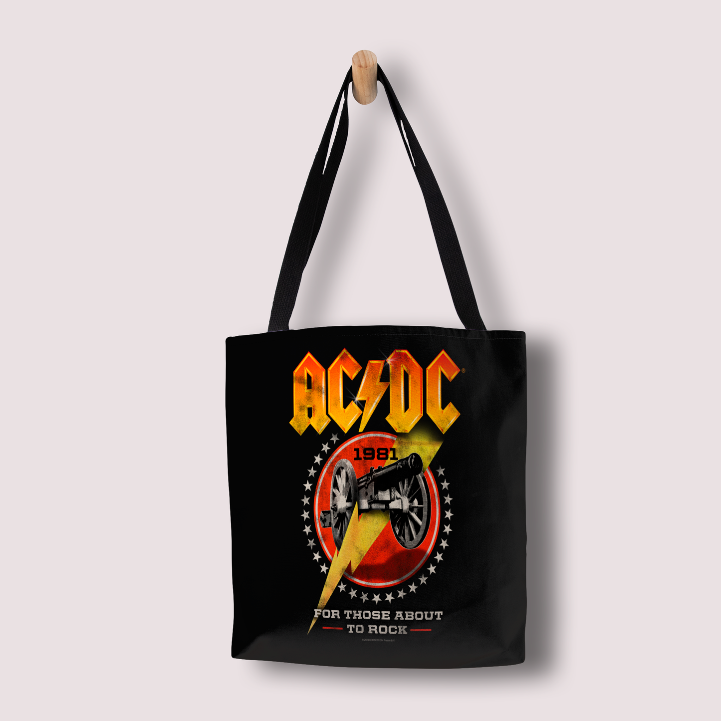 ACDC For Those About To Rock 1981 Tote Bag