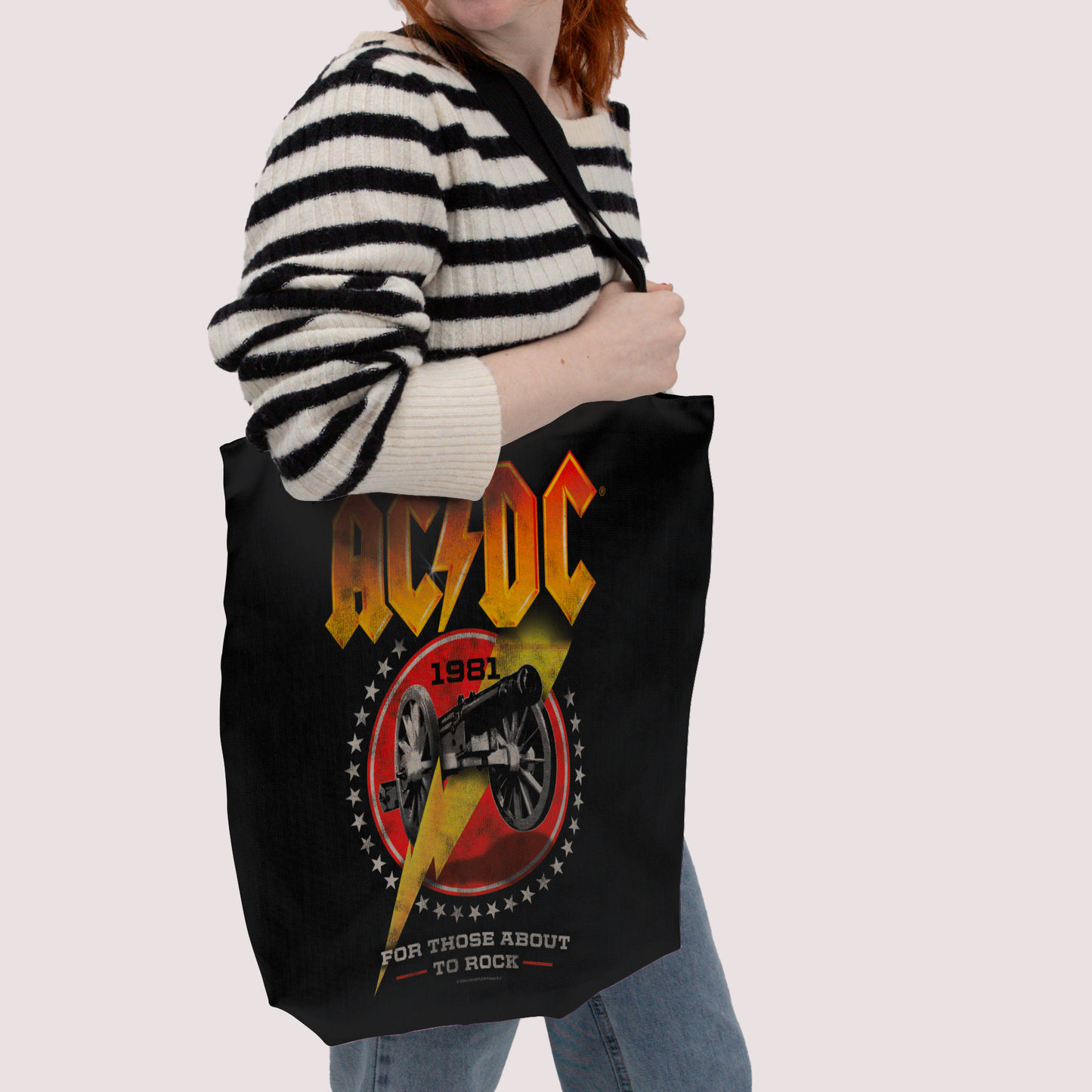 ACDC For Those About To Rock 1981 Tote Bag