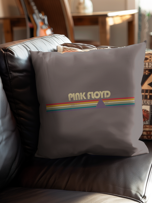 Pink Floyd Prism Retro Stripes Pillow