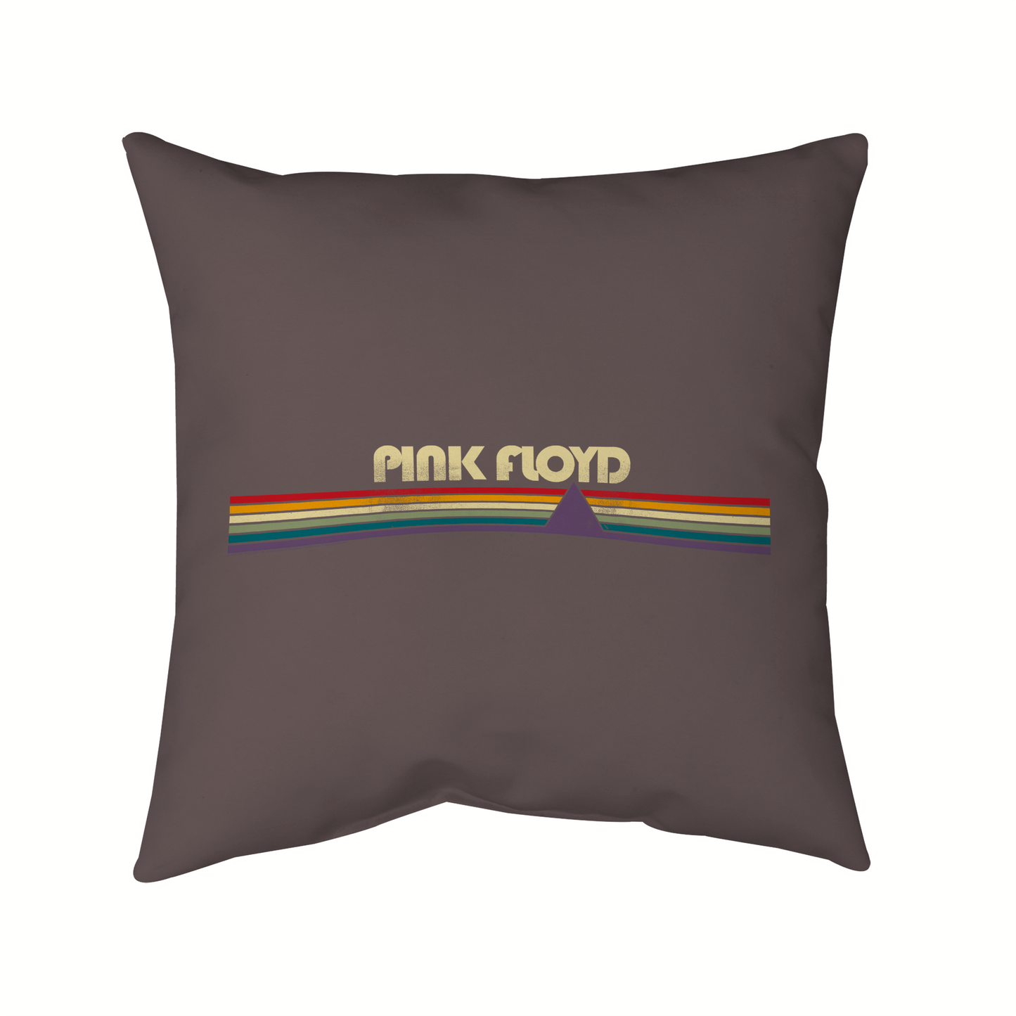 Pink Floyd Prism Retro Stripes Pillow