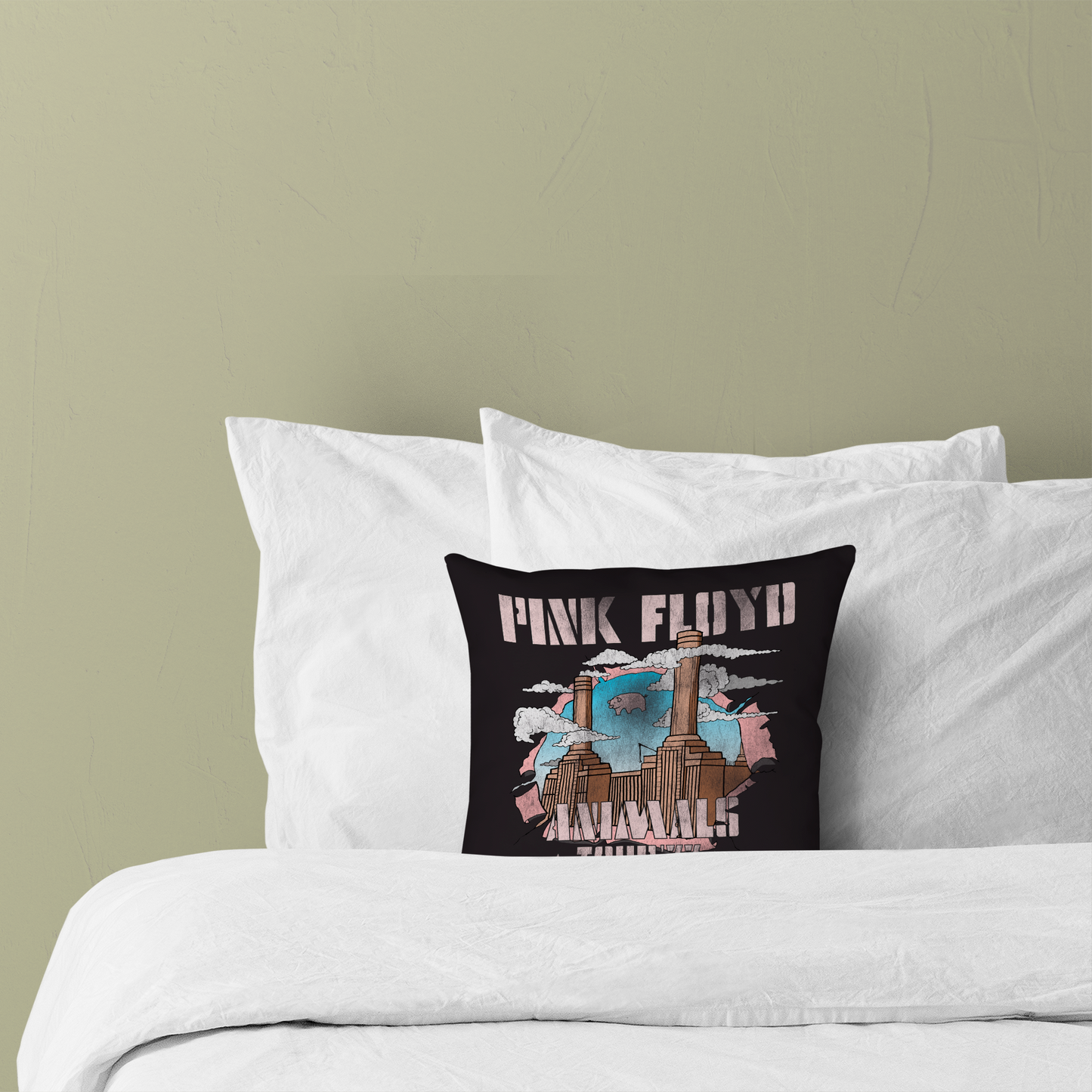 Pink Floyd Animal Factory Pillow