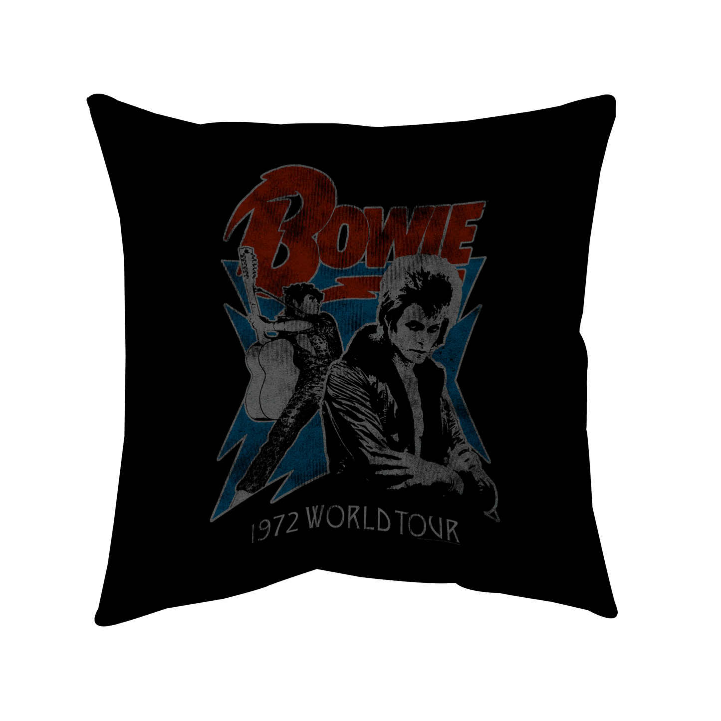 David Bowie Tour 72 Pillow