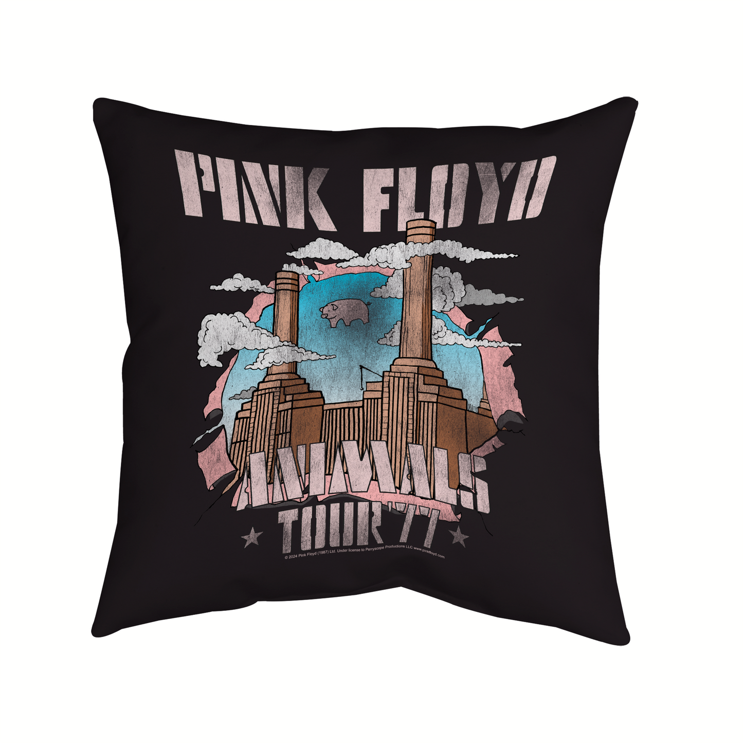 Pink Floyd Animal Factory Pillow