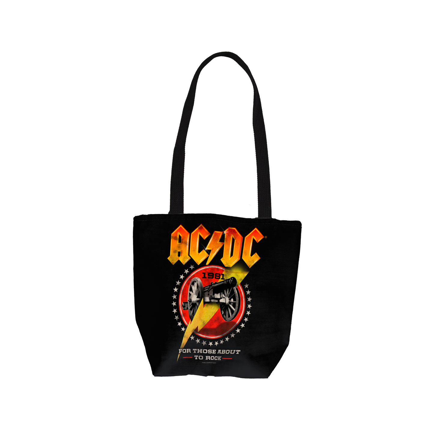 ACDC For Those About To Rock 1981 Tote Bag