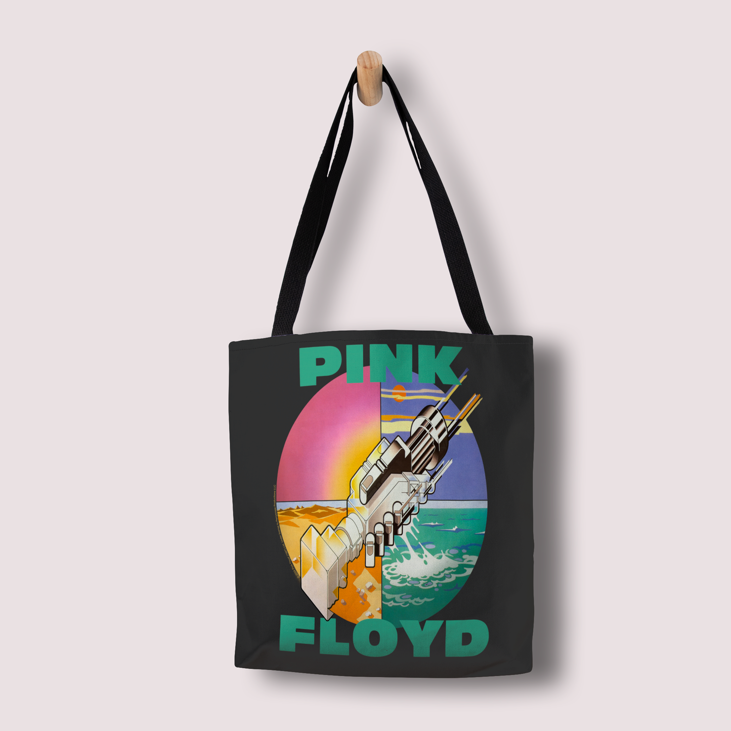 Pink Floyd Wish You Were Here AOP with Tote Bag