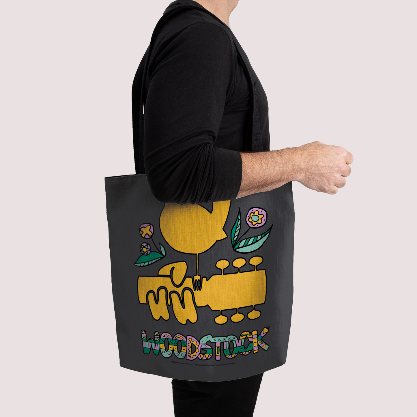 Woodstock Bird Aztec and Woodstock Bird Aztec with Tote Bag