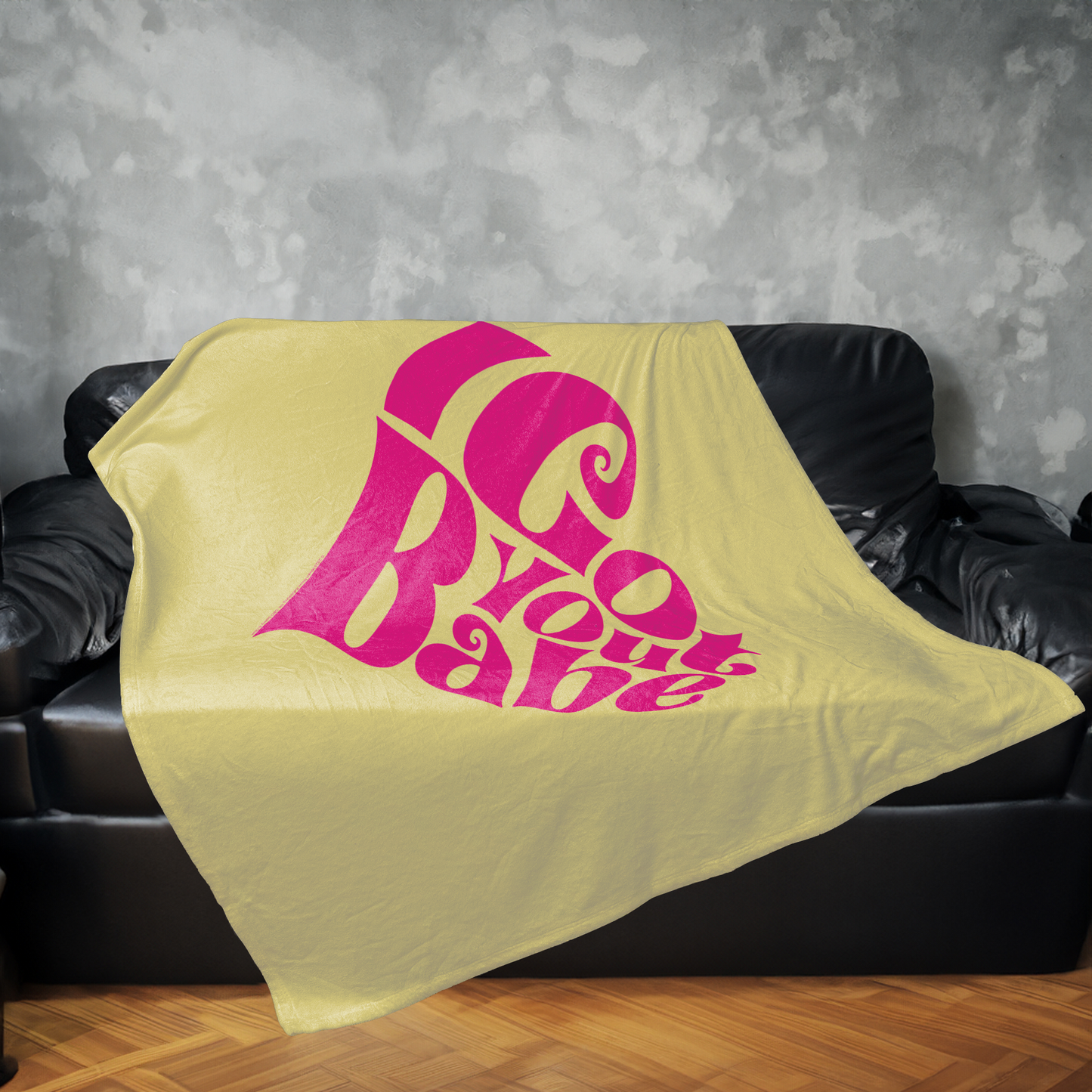 Sonny & Cher I Got You Babe with Fleece Blanket