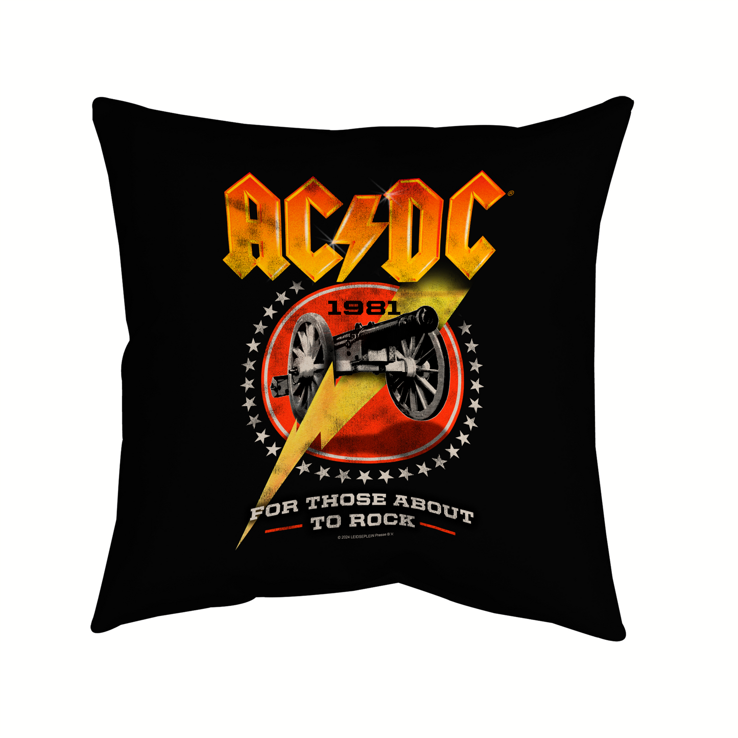 ACDC For Those About To Rock 1981 Pillow square