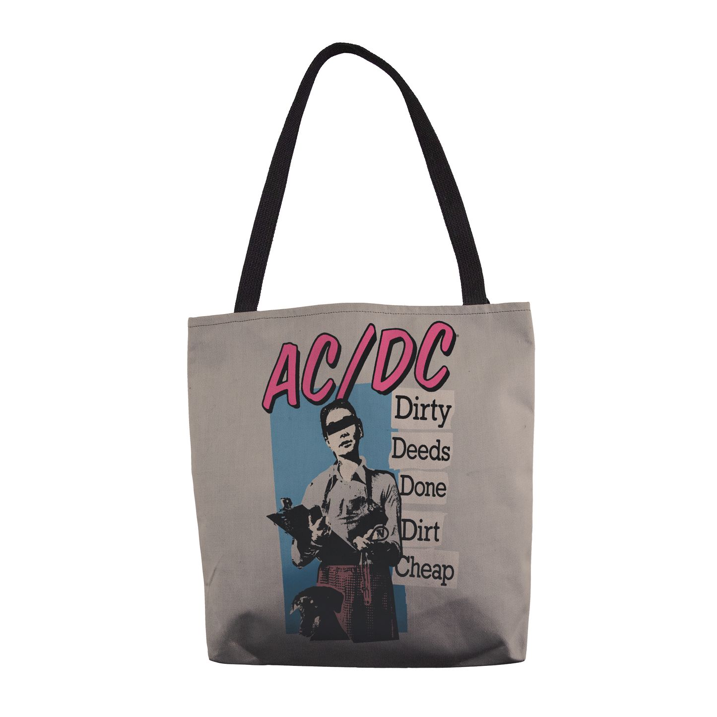 ACDC Dirty Deeds Done Dirt Cheap Tote Bag