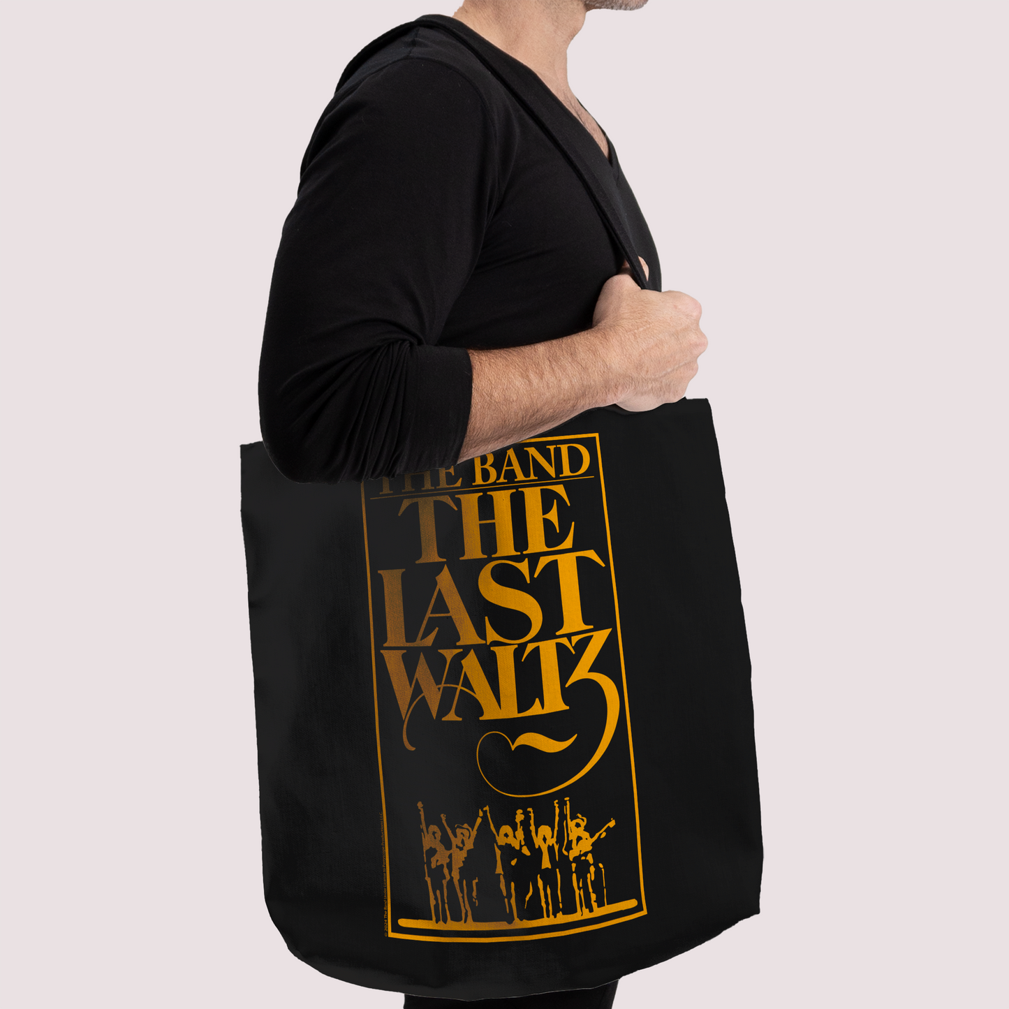 The Band The Last Waltz Yellow Print with Tote Bag