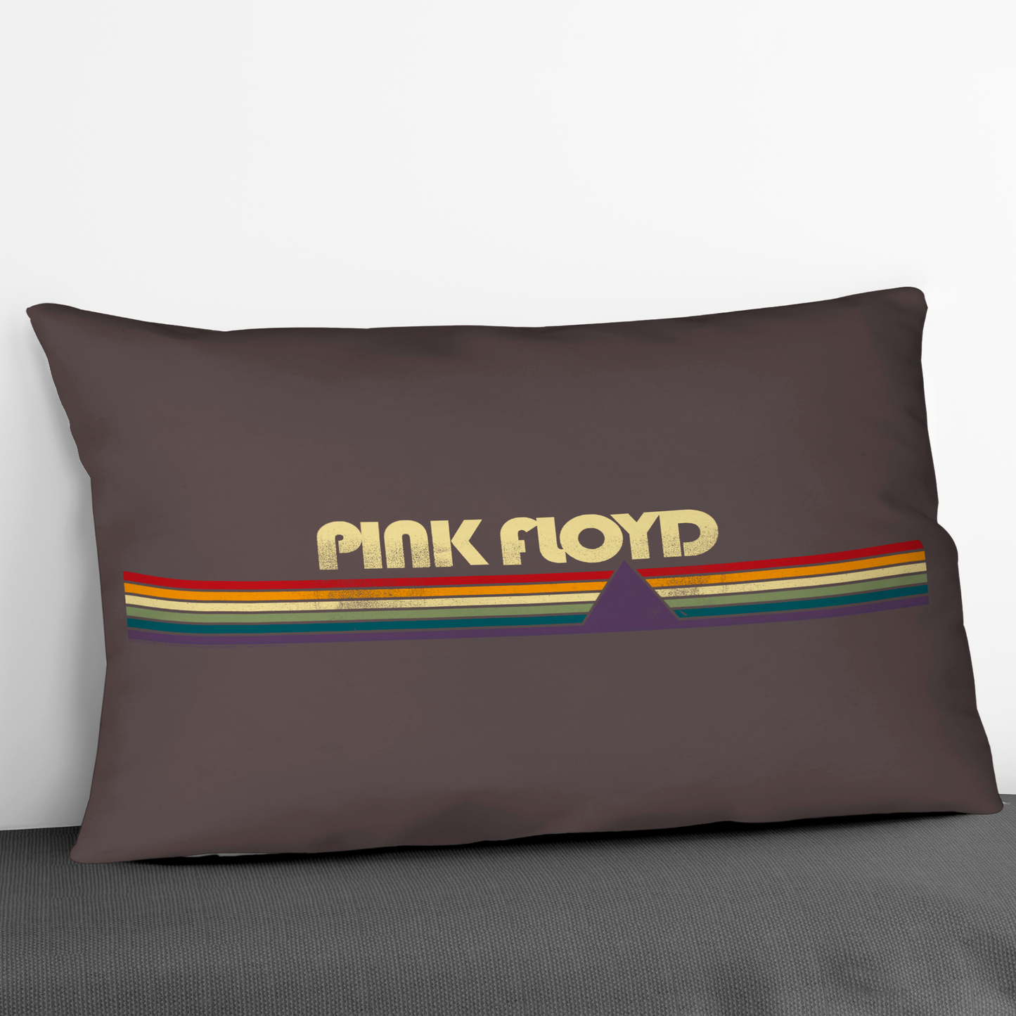 Pink Floyd Prism Retro Stripes Pillow