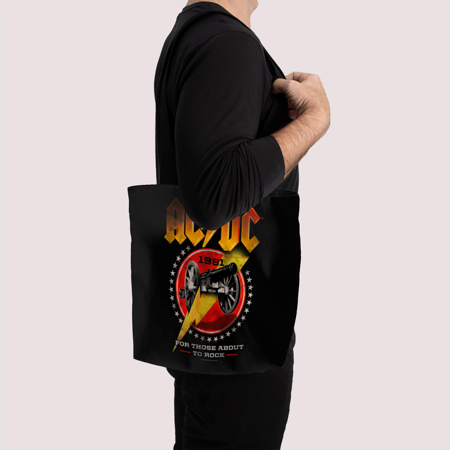 ACDC For Those About To Rock 1981 Tote Bag