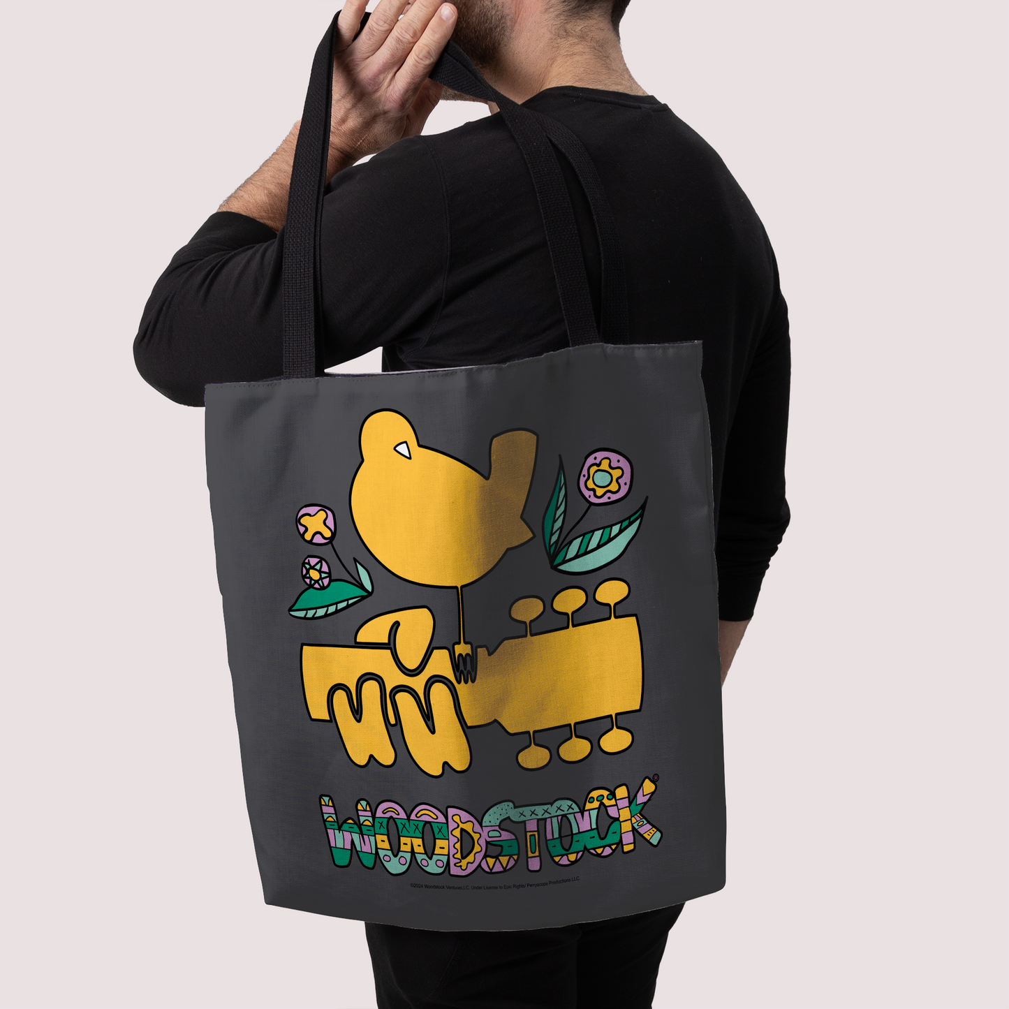 Woodstock Bird Aztec and Woodstock Bird Aztec with Tote Bag