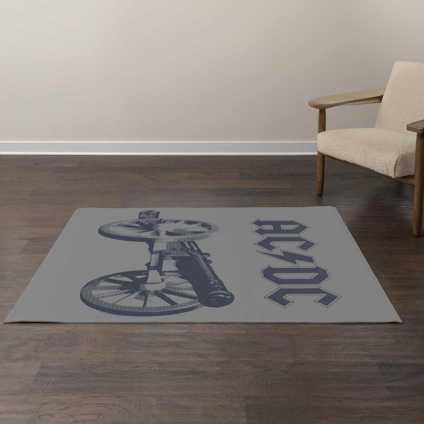 ACDC Cannon Tie Dye Area Rug