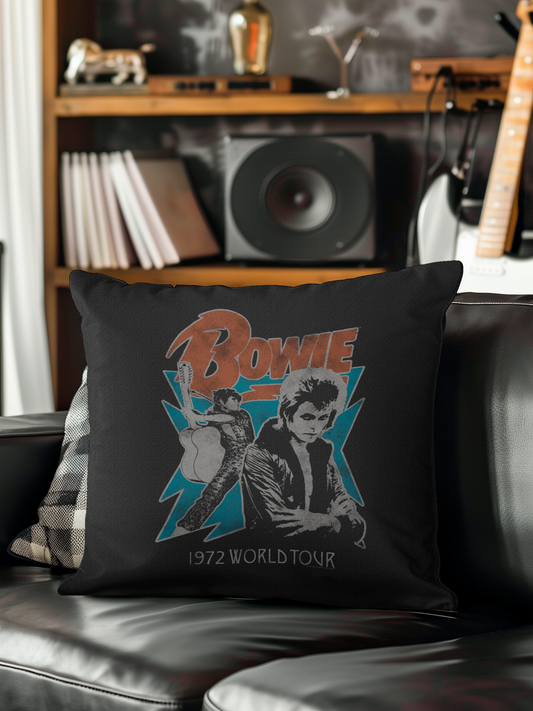 David Bowie Tour 72 Pillow