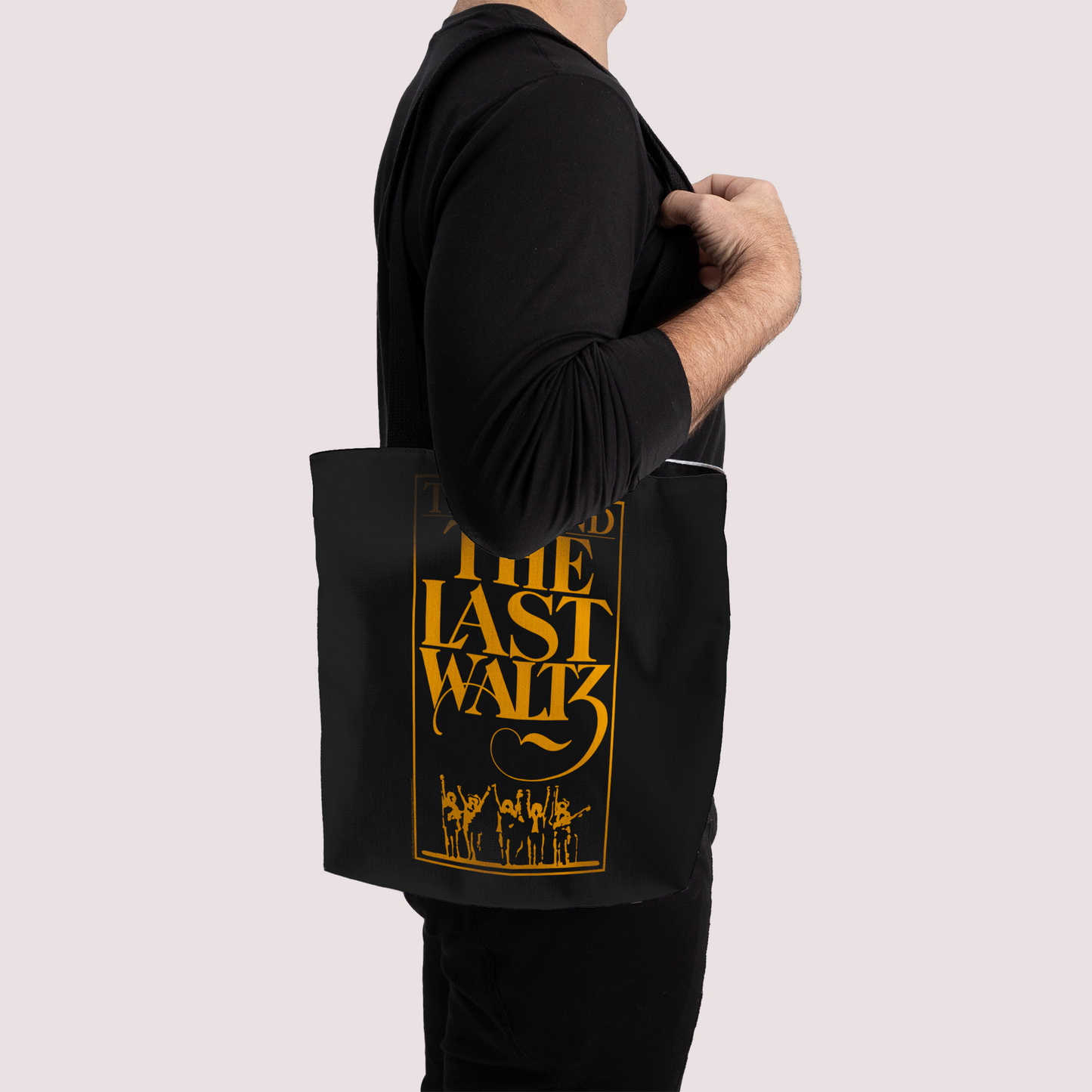 The Band The Last Waltz Yellow Print with Tote Bag