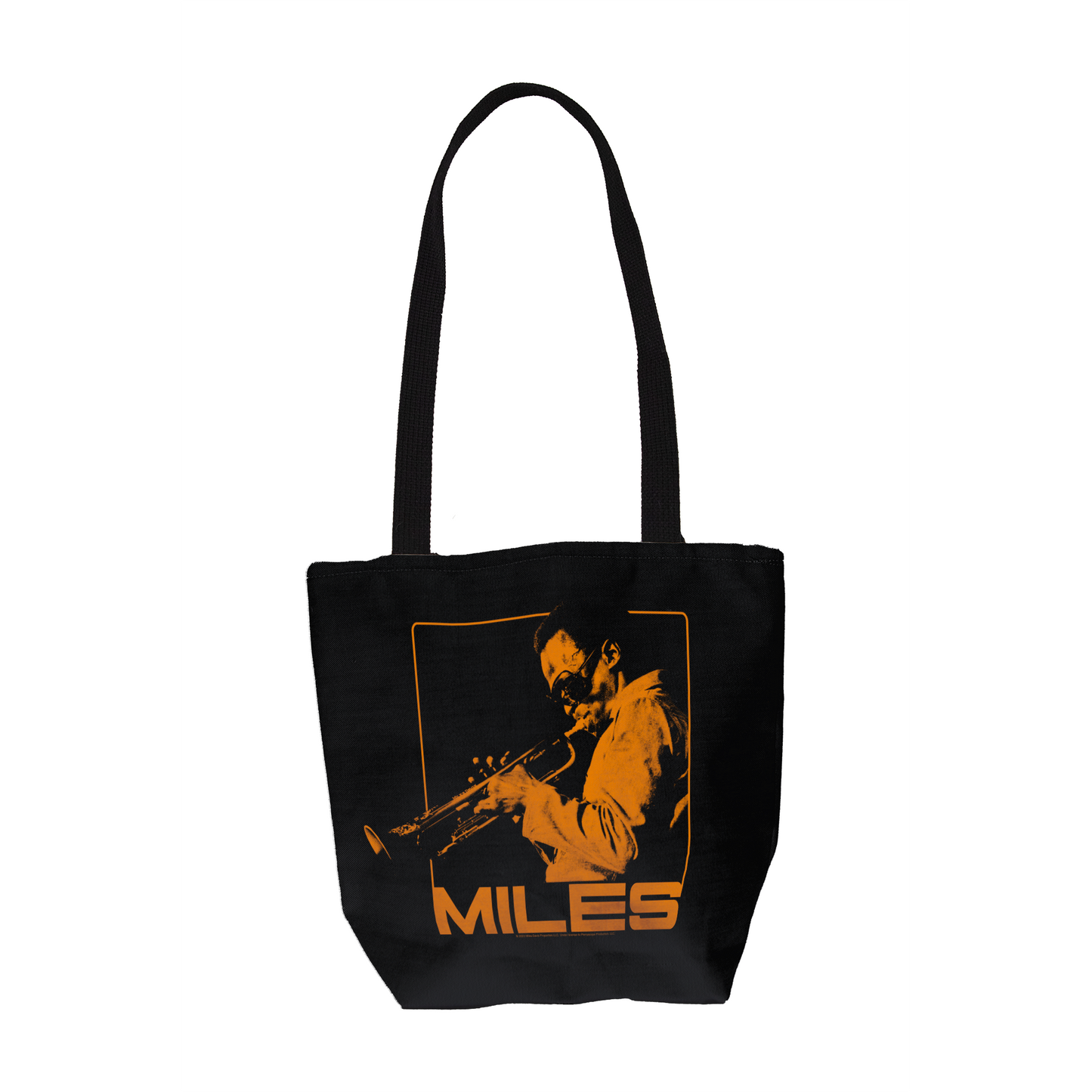 Miles Davis Orange Square and Miles Davis Orange Square with Tote Bag