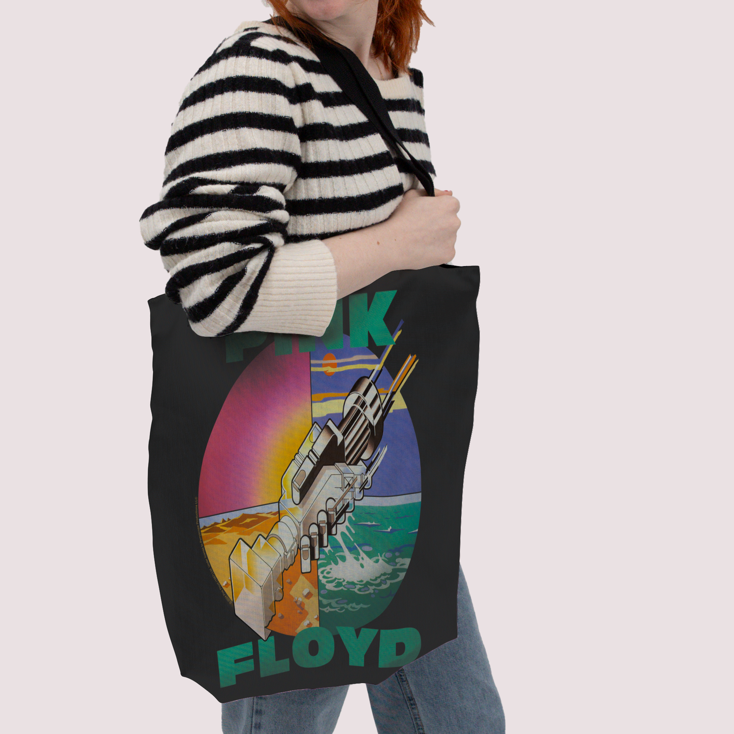 Pink Floyd Wish You Were Here AOP with Tote Bag