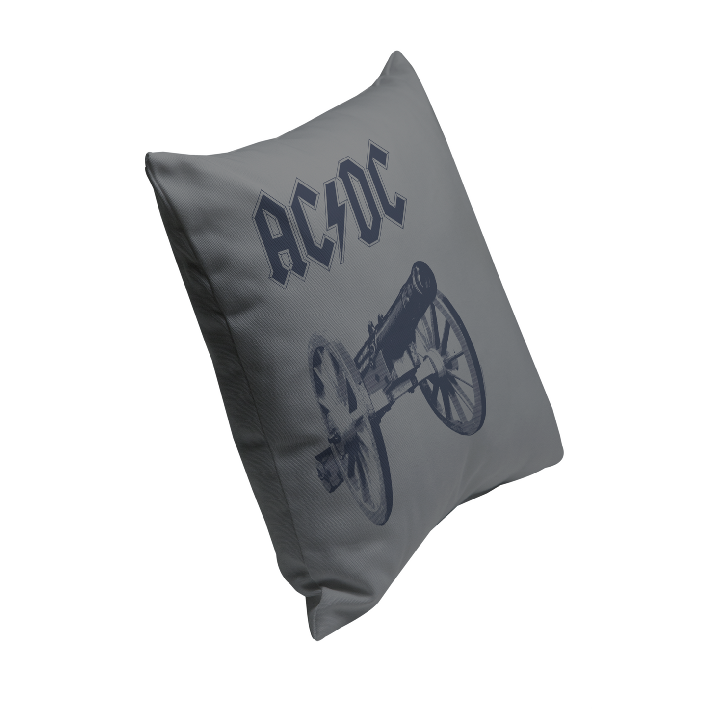 ACDC Cannon Tie Dye Pillow square