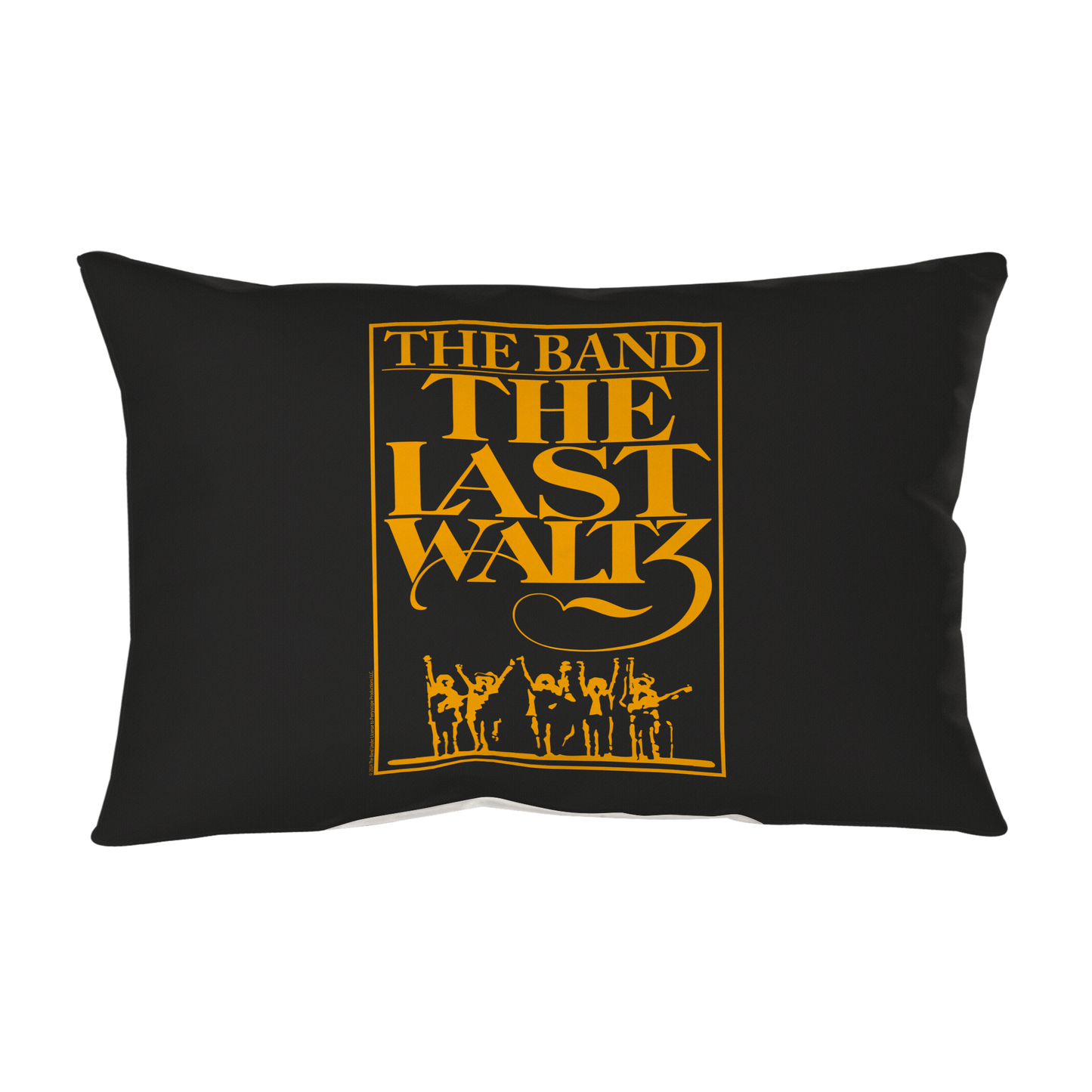 The Band The Last Waltz Yellow Print with Pillow rectangular