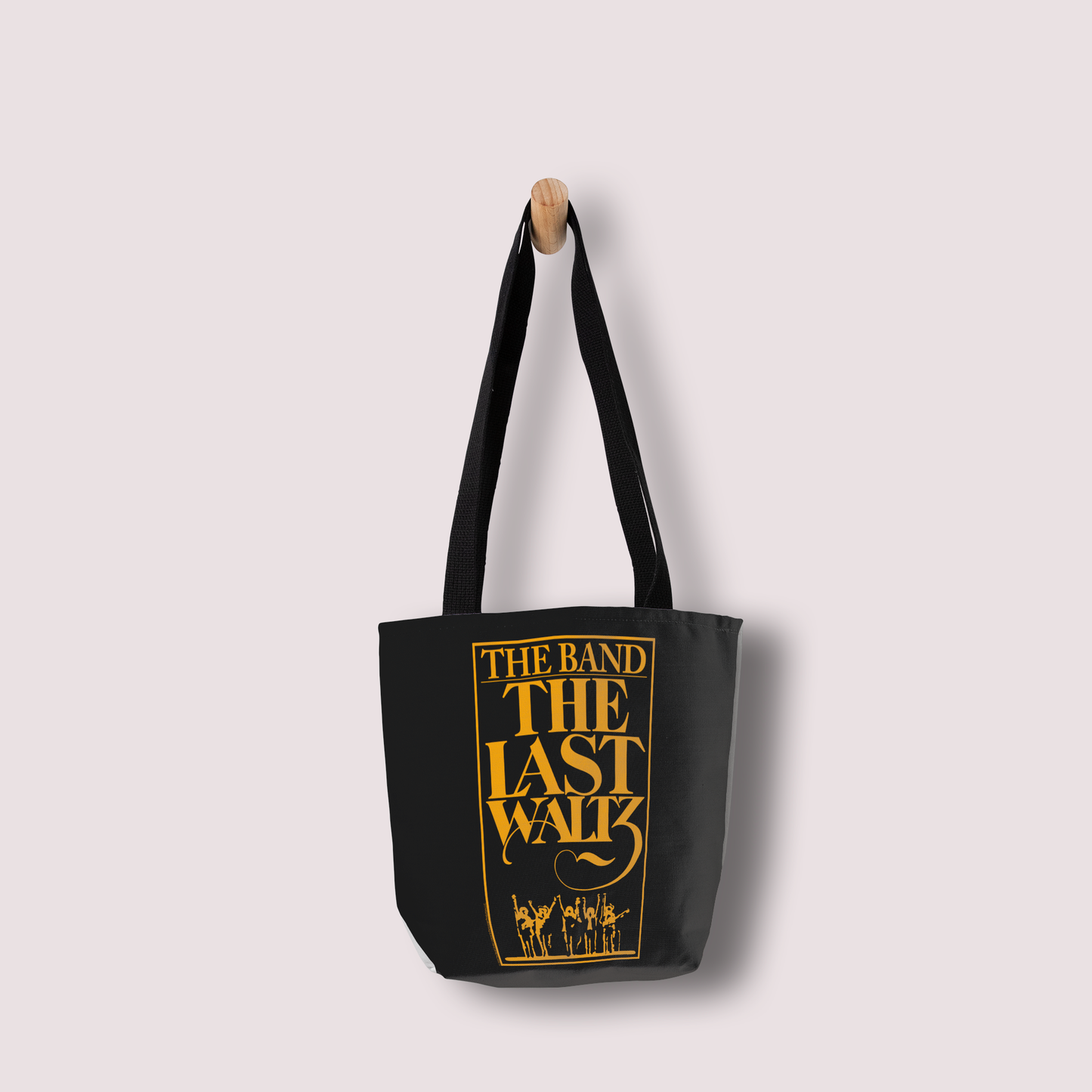 The Band The Last Waltz Yellow Print with Tote Bag