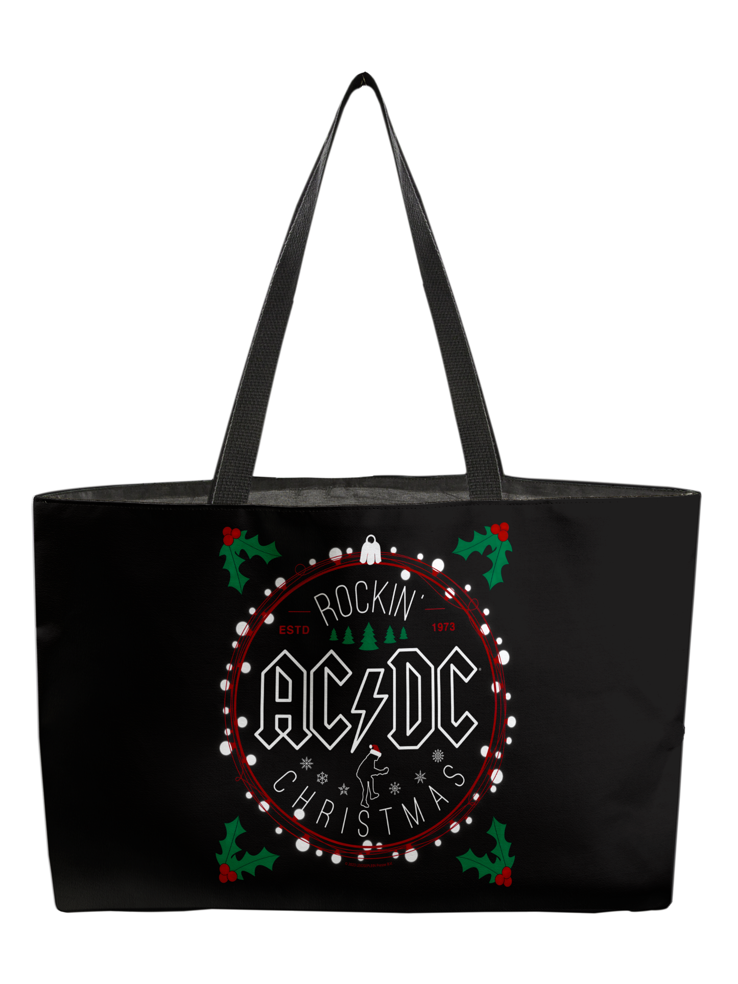 ACDC Christmas Circle Totebag