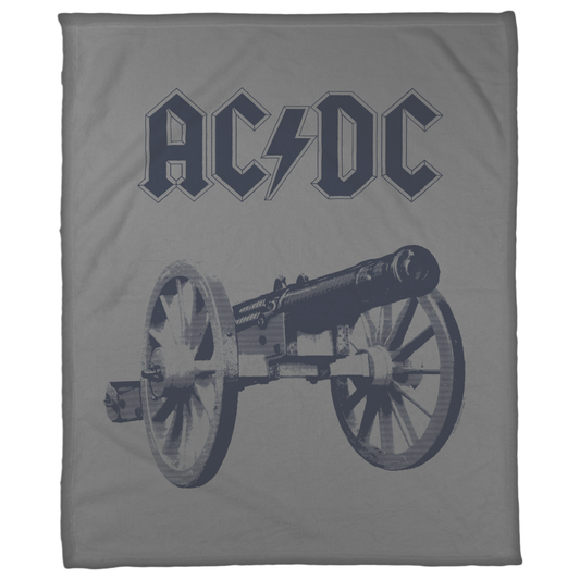 ACDC Cannon Tie Dye Fleece Blanket