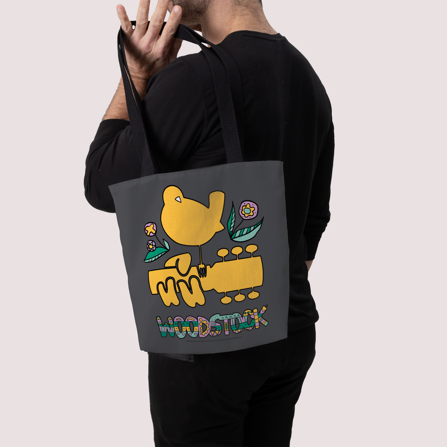 Woodstock Bird Aztec and Woodstock Bird Aztec with Tote Bag